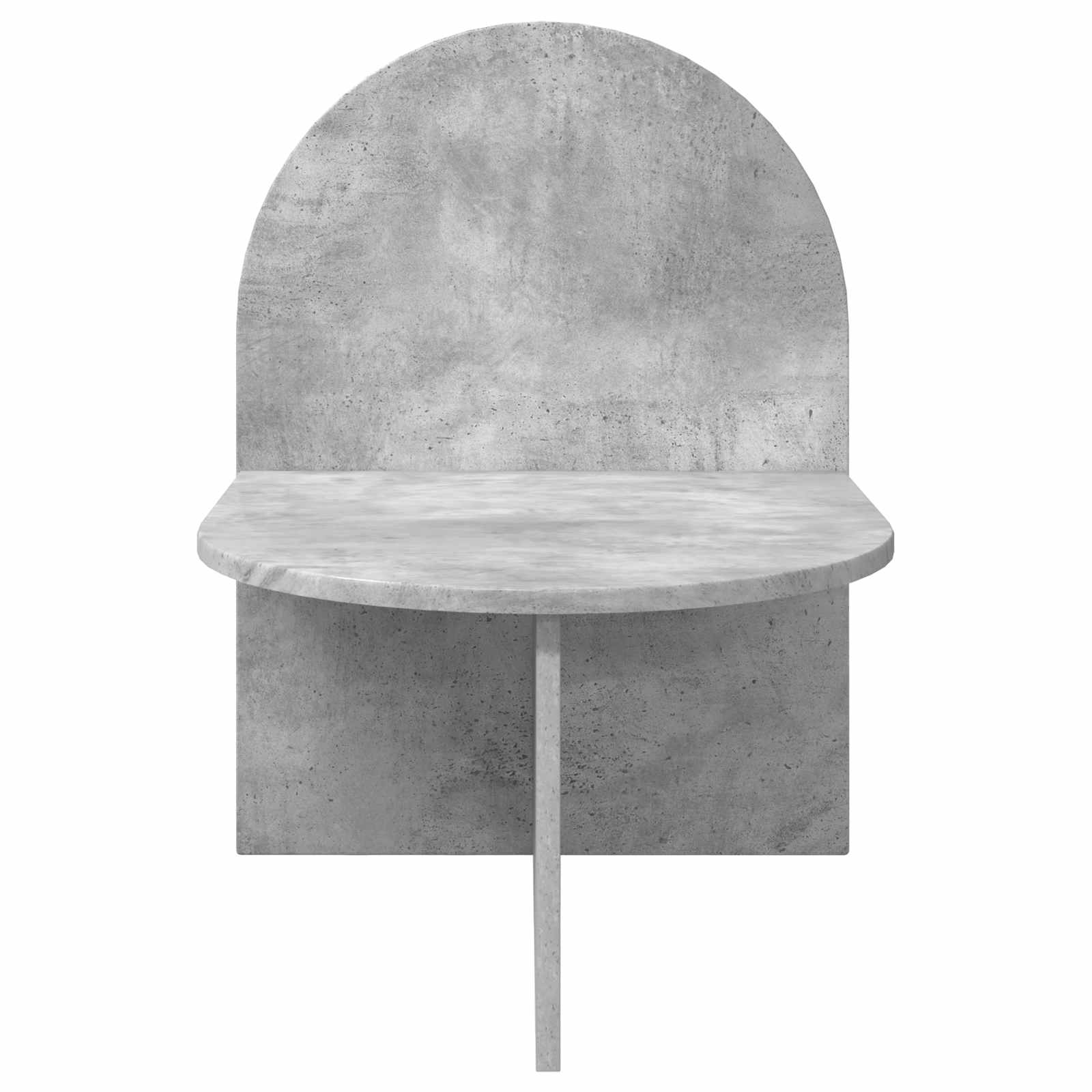 Table de chevet 2 pcs Gris béton 48 x 49 x 65 cm - XIOS