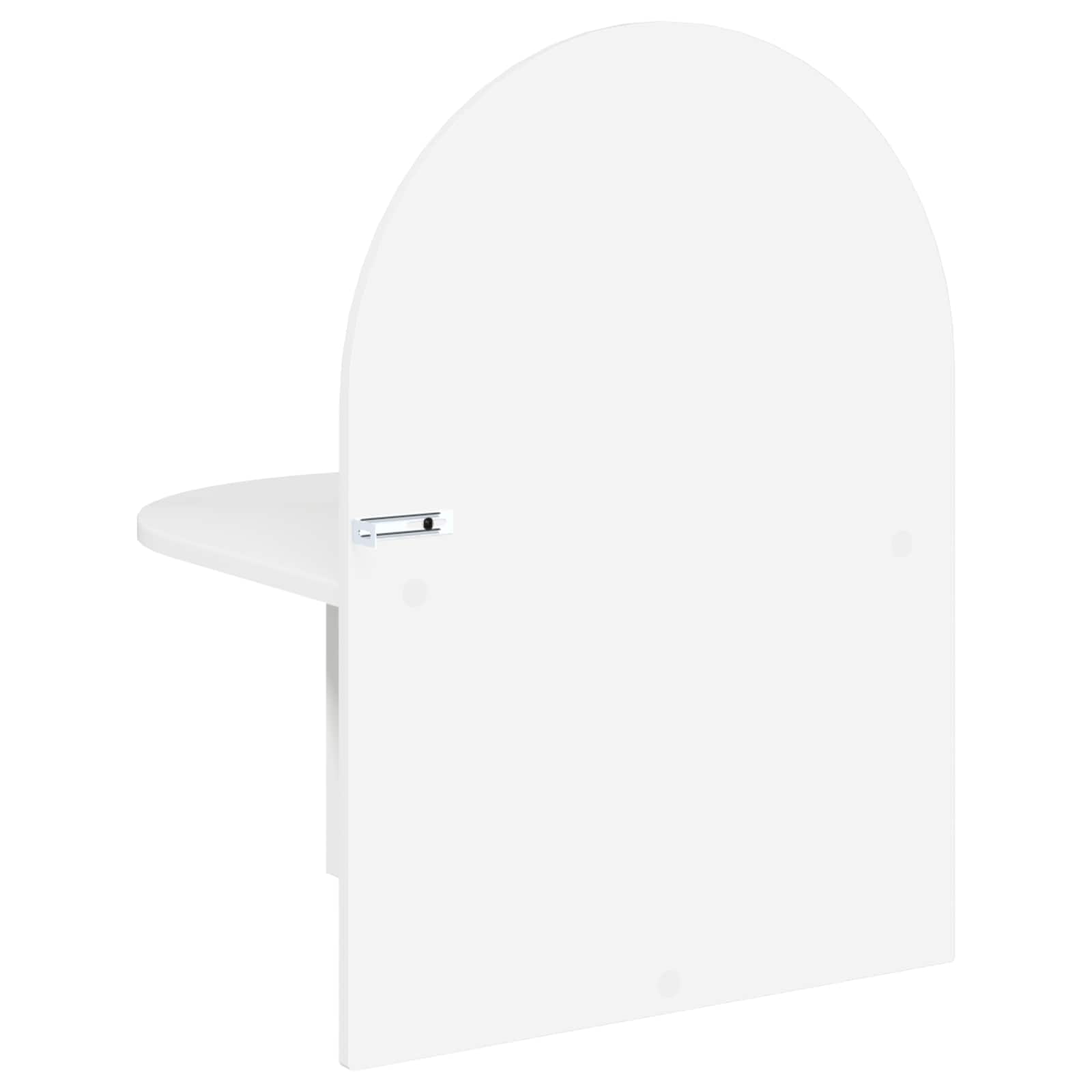 Table de chevet 2 pcs Blanc brillant 48 x 49 x 65 cm - XIOS