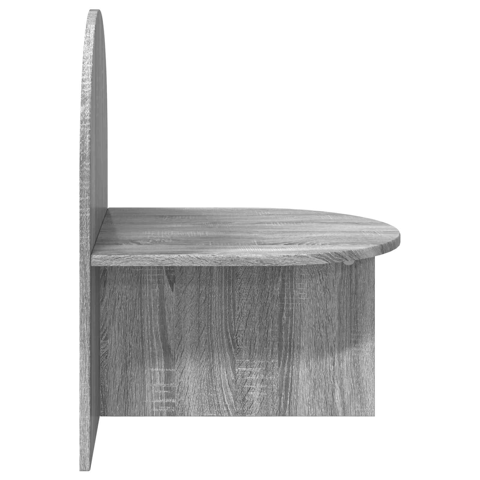 Table de chevet 2 pcs Sonoma gris 48 x 49 x 65 cm - XIOS