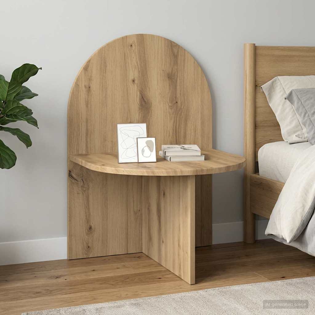 Table de chevet 2 pcs Chêne artisanal 48 x 49 x 65 cm - XIOS