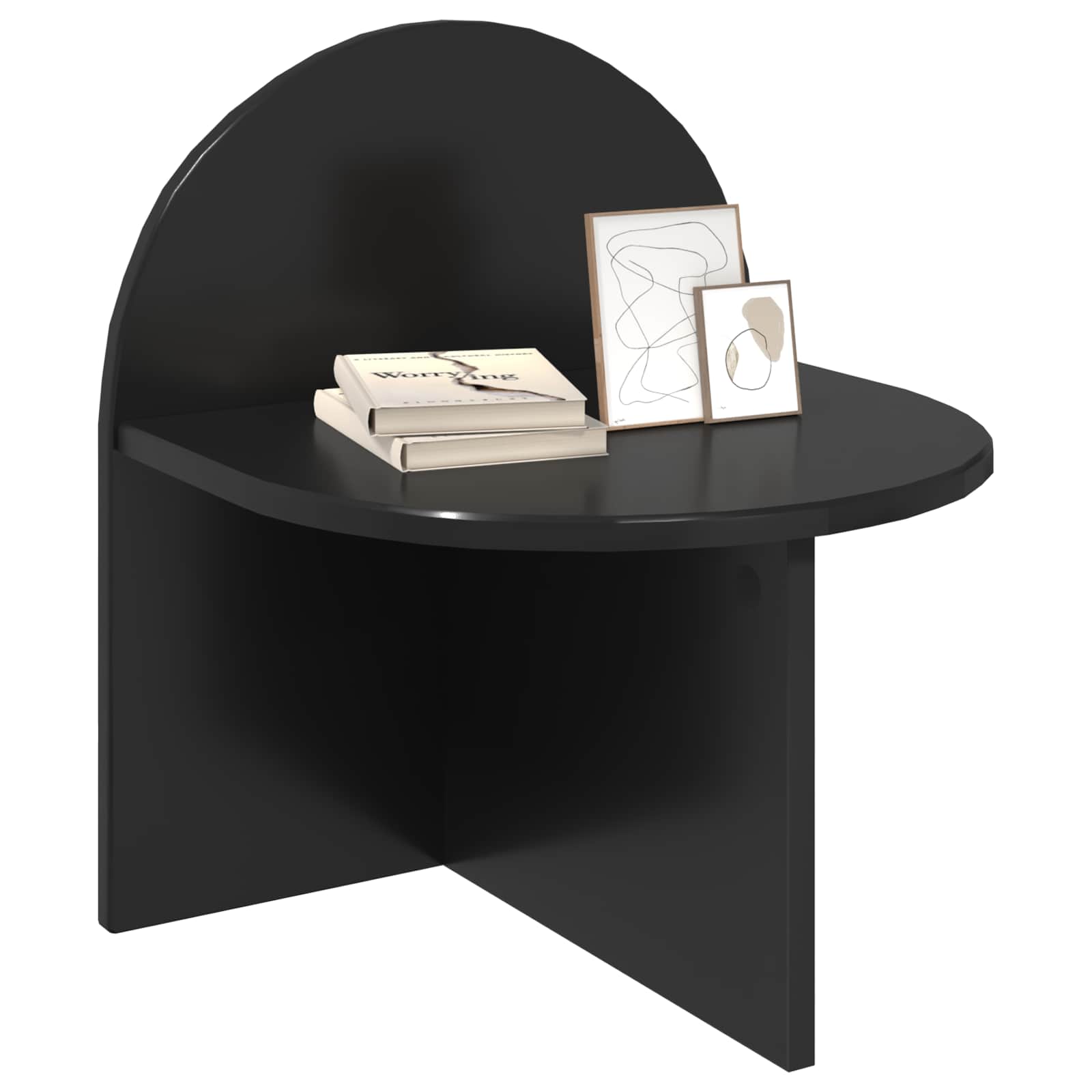 Table de chevet Chêne noir 40 x 35,5 x 45,5 cm - XIOS