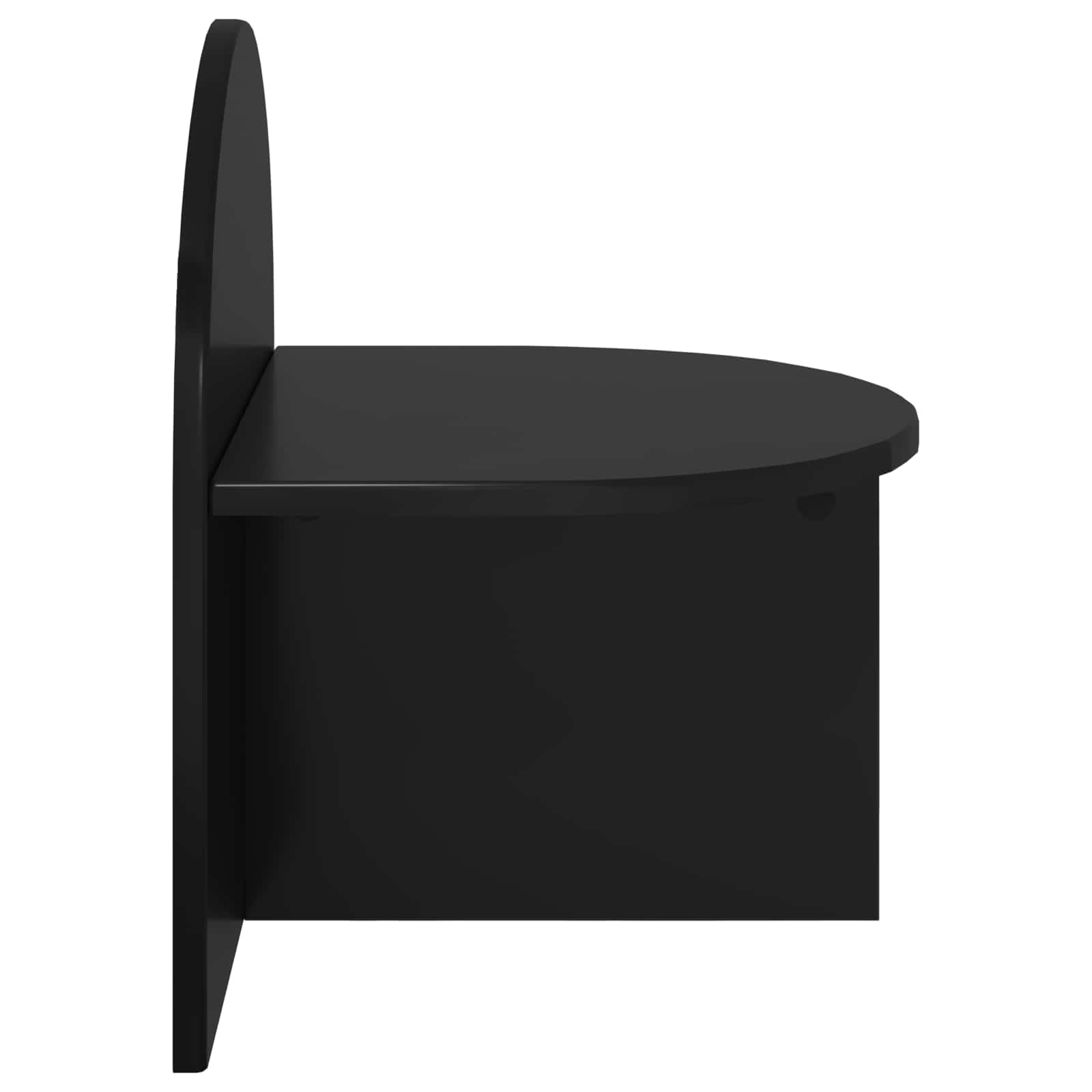 Table de chevet Chêne noir 40 x 35,5 x 45,5 cm - XIOS