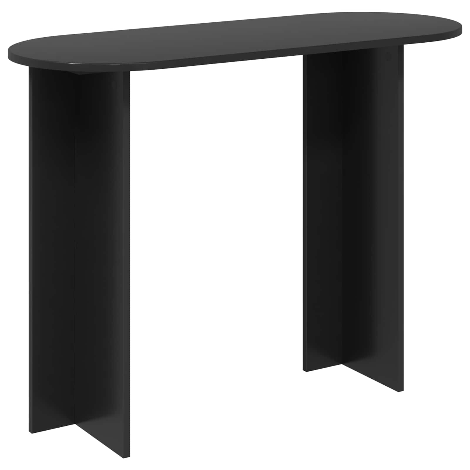 Table console Chêne noir 100 x 39,5 x 75 cm Bois d'ingénierie - XIOS