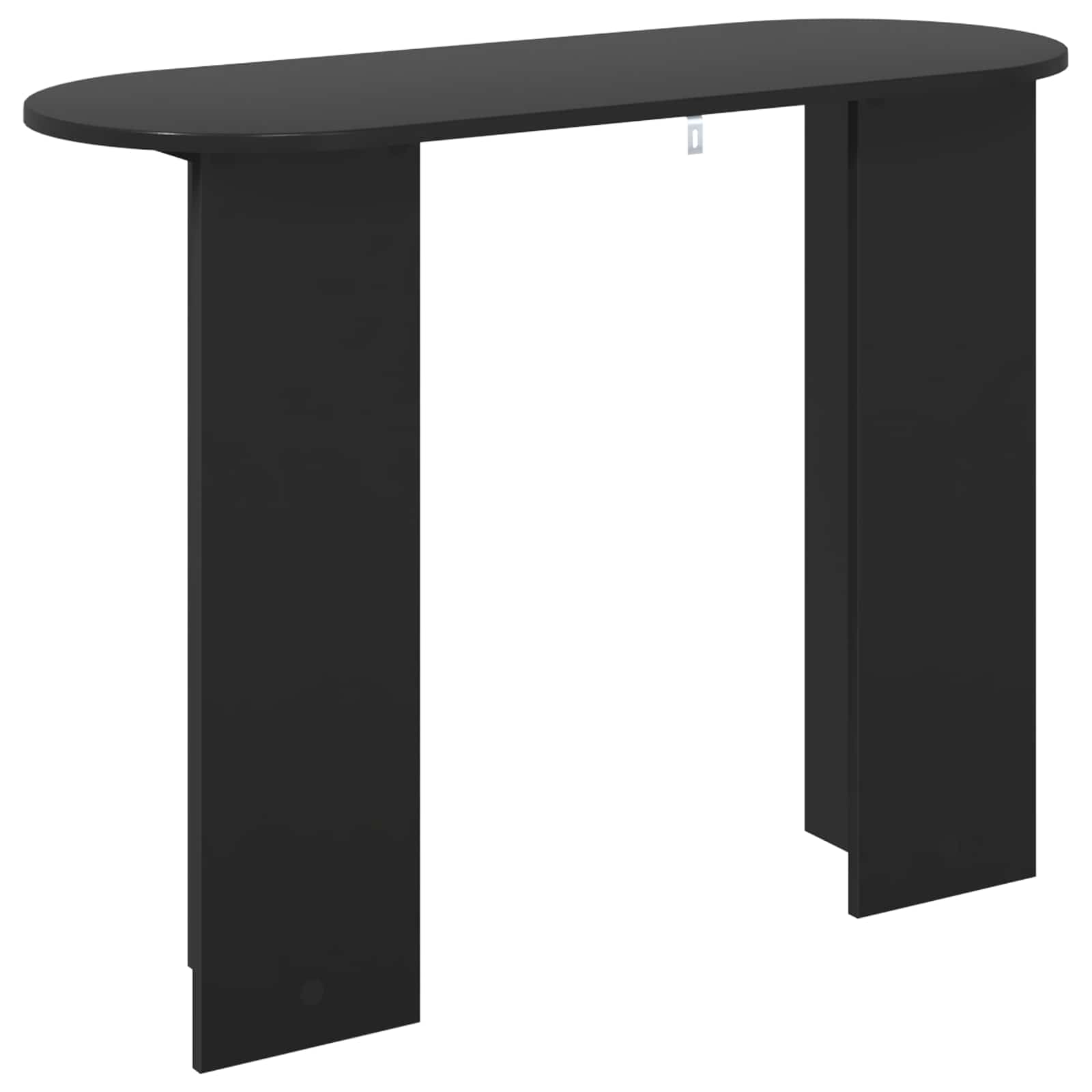 Table console Chêne noir 100 x 39,5 x 75 cm Bois d'ingénierie - XIOS