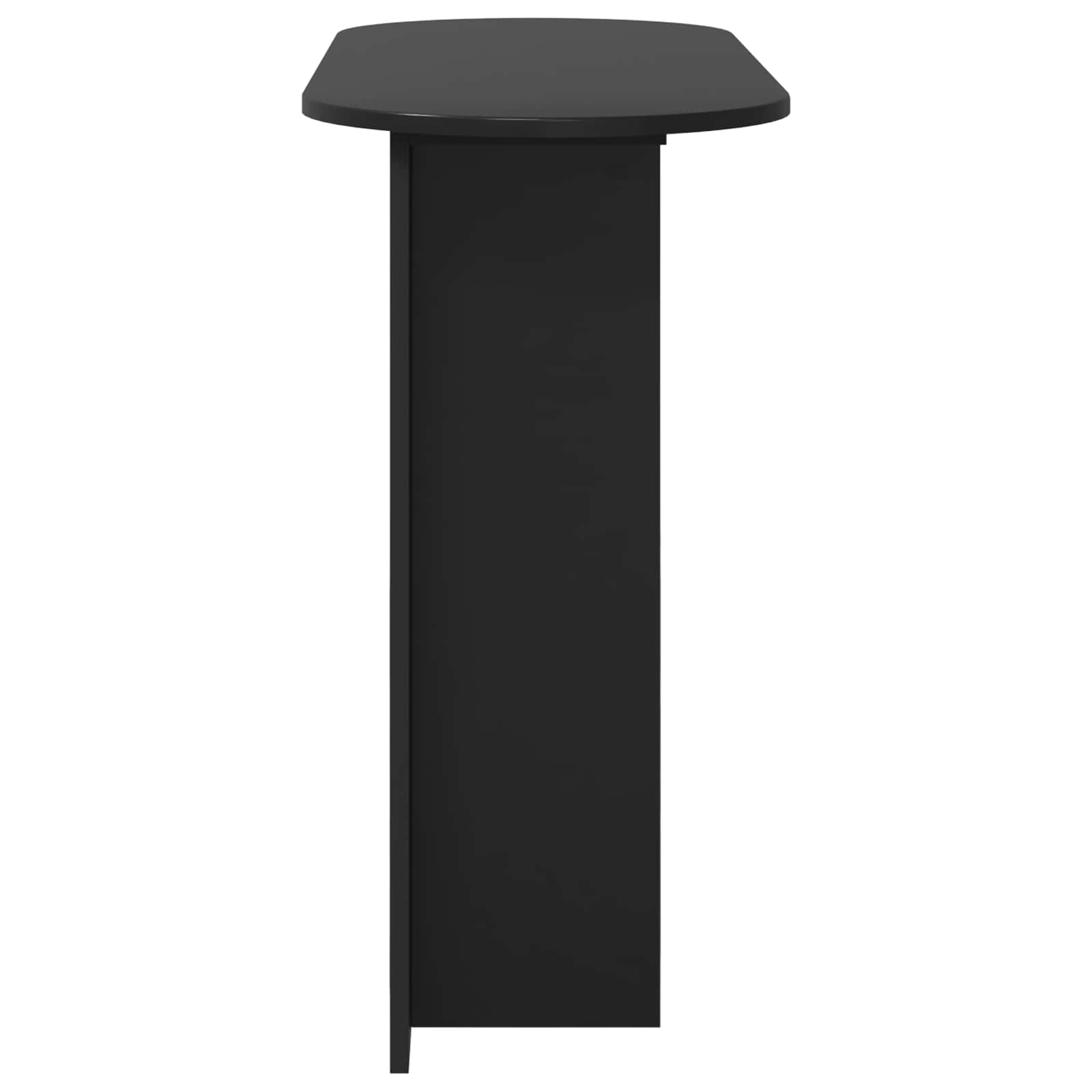 Table console Chêne noir 100 x 39,5 x 75 cm Bois d'ingénierie - XIOS