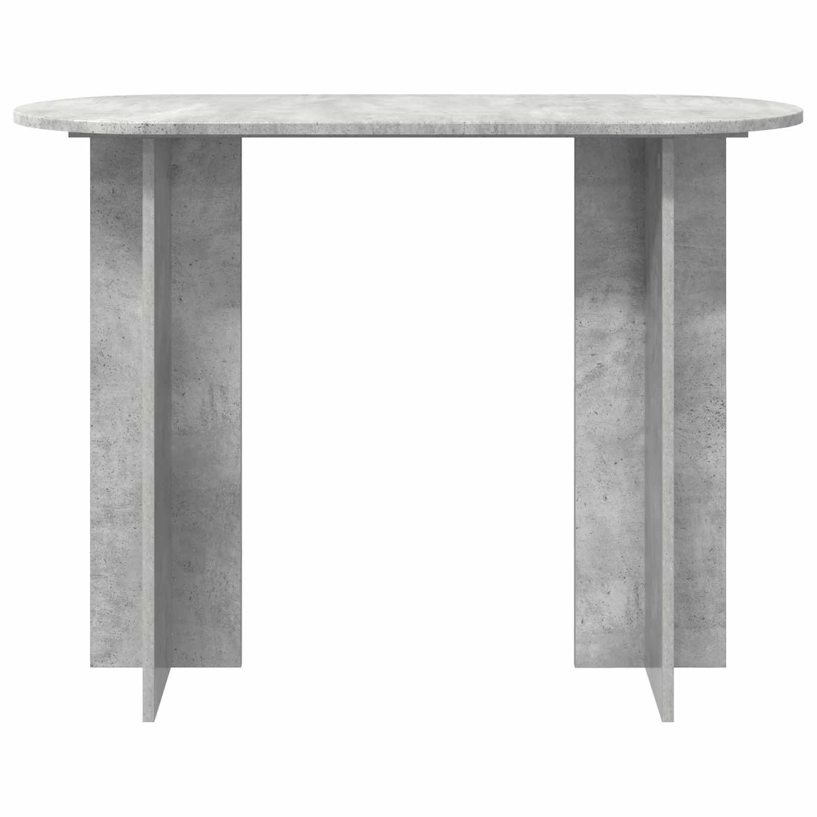 Table console Gris béton 100 x 39,5 x 75 cm Bois d'ingénierie - XIOS