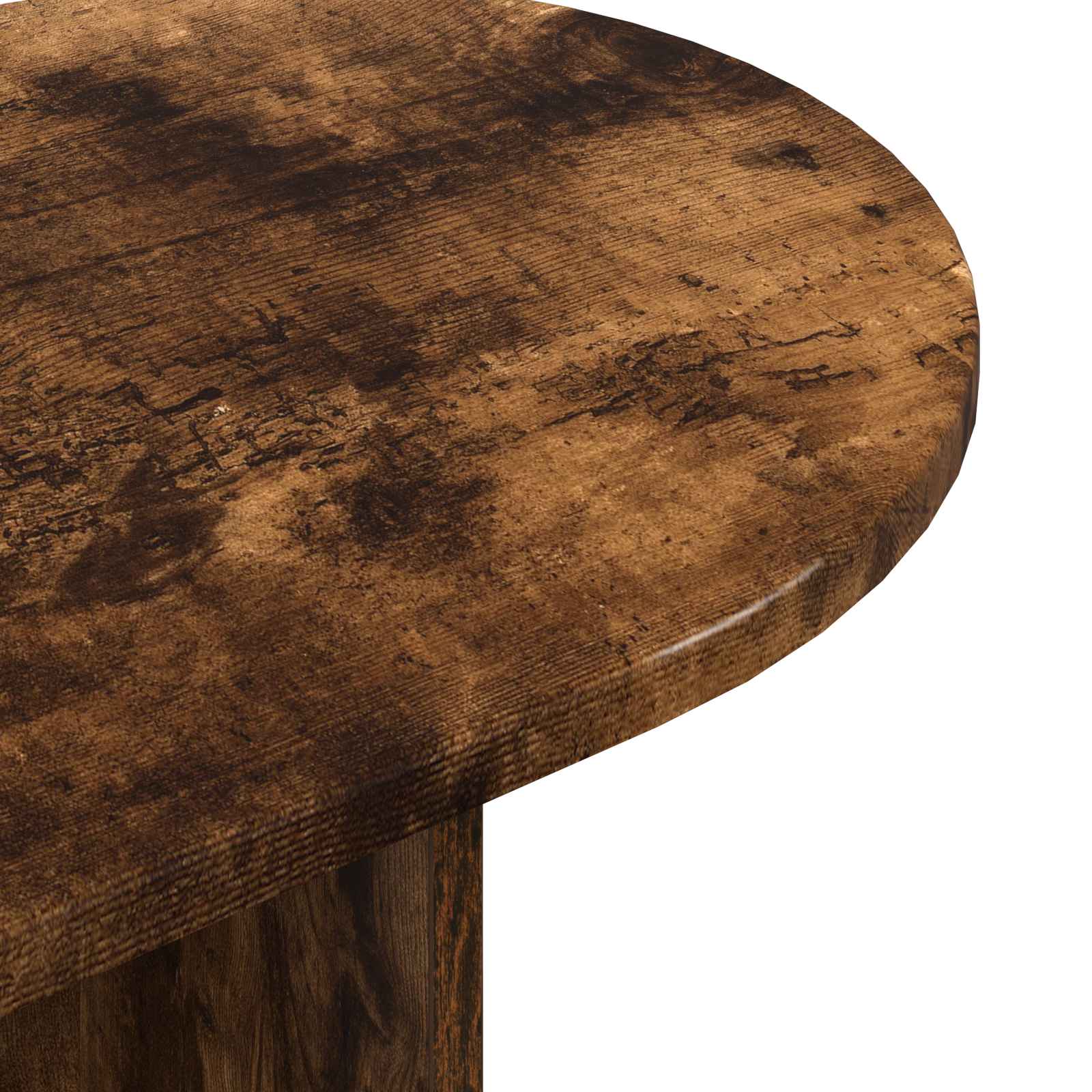 Table console Chêne fumé 100 x 39,5 x 75 cm Bois d'ingénierie - XIOS
