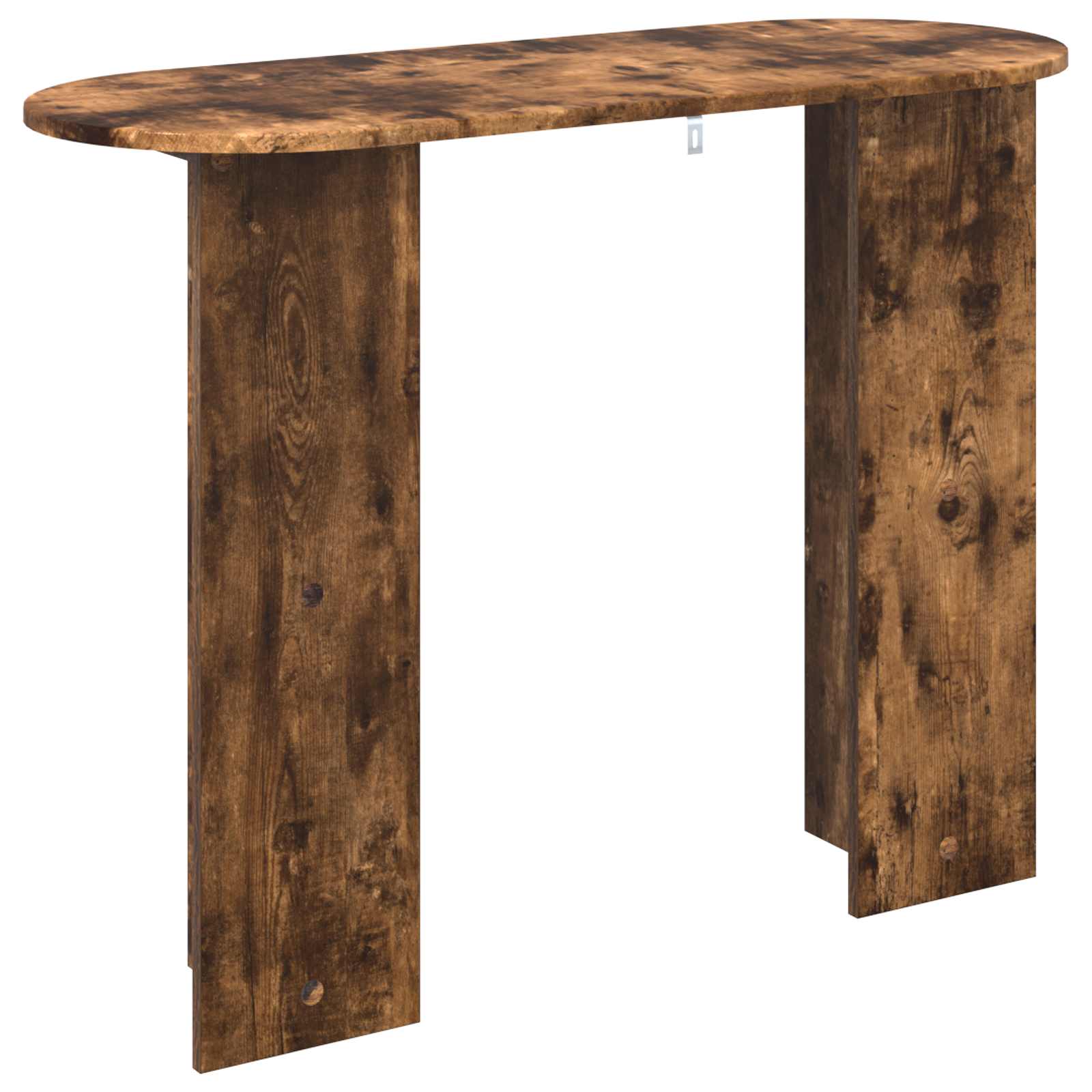 Table console Chêne fumé 100 x 39,5 x 75 cm Bois d'ingénierie - XIOS