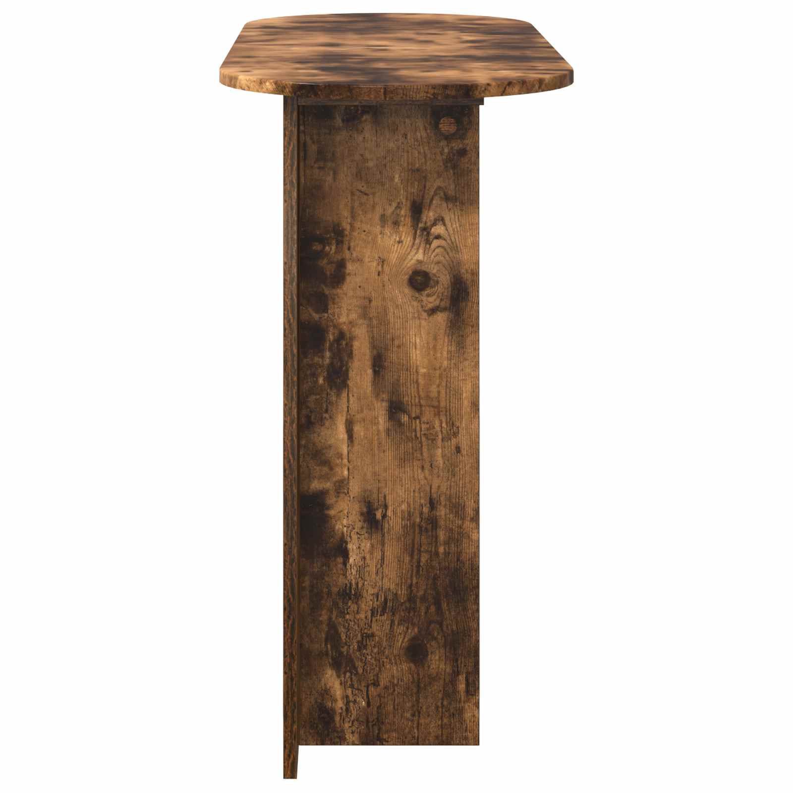 Table console Chêne fumé 100 x 39,5 x 75 cm Bois d'ingénierie - XIOS