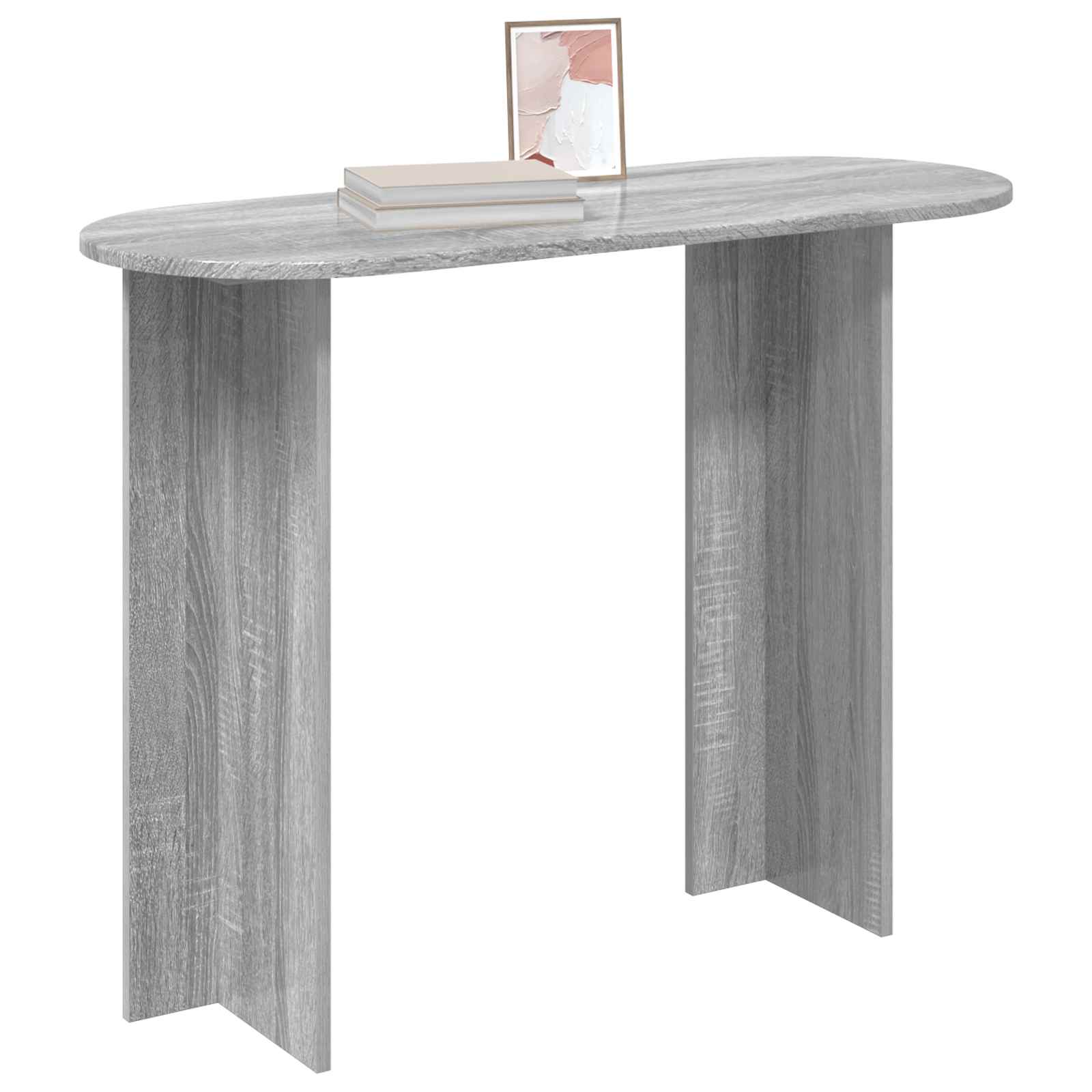 Table console Sonoma gris 100 x 39,5 x 75 cm Bois d'ingénierie - XIOS