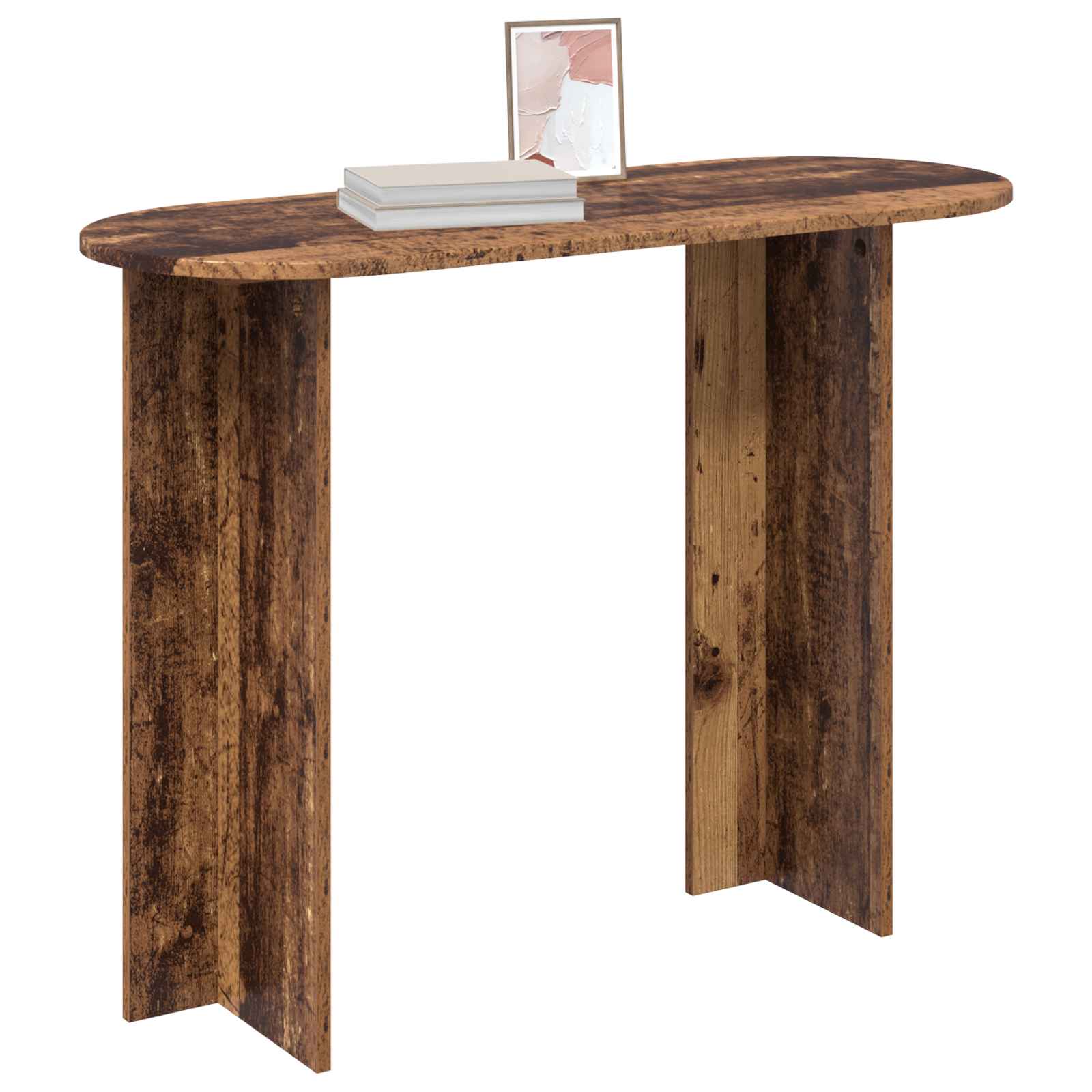 Table console Bois ancien 100 x 39,5 x 75 cm Bois d'ingénierie