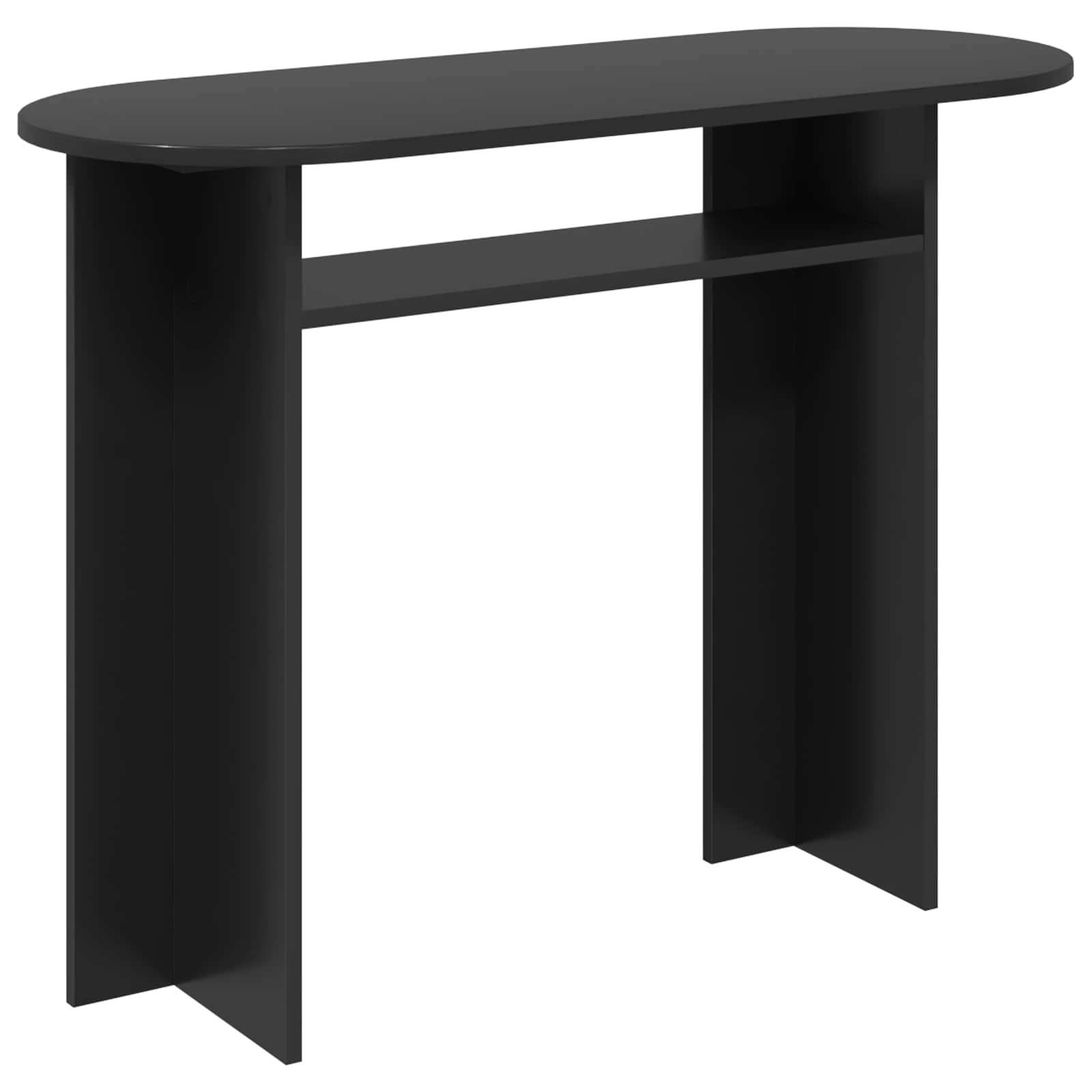 Table console Chêne noir 100 x 39,5 x 75 cm Bois d'ingénierie - XIOS