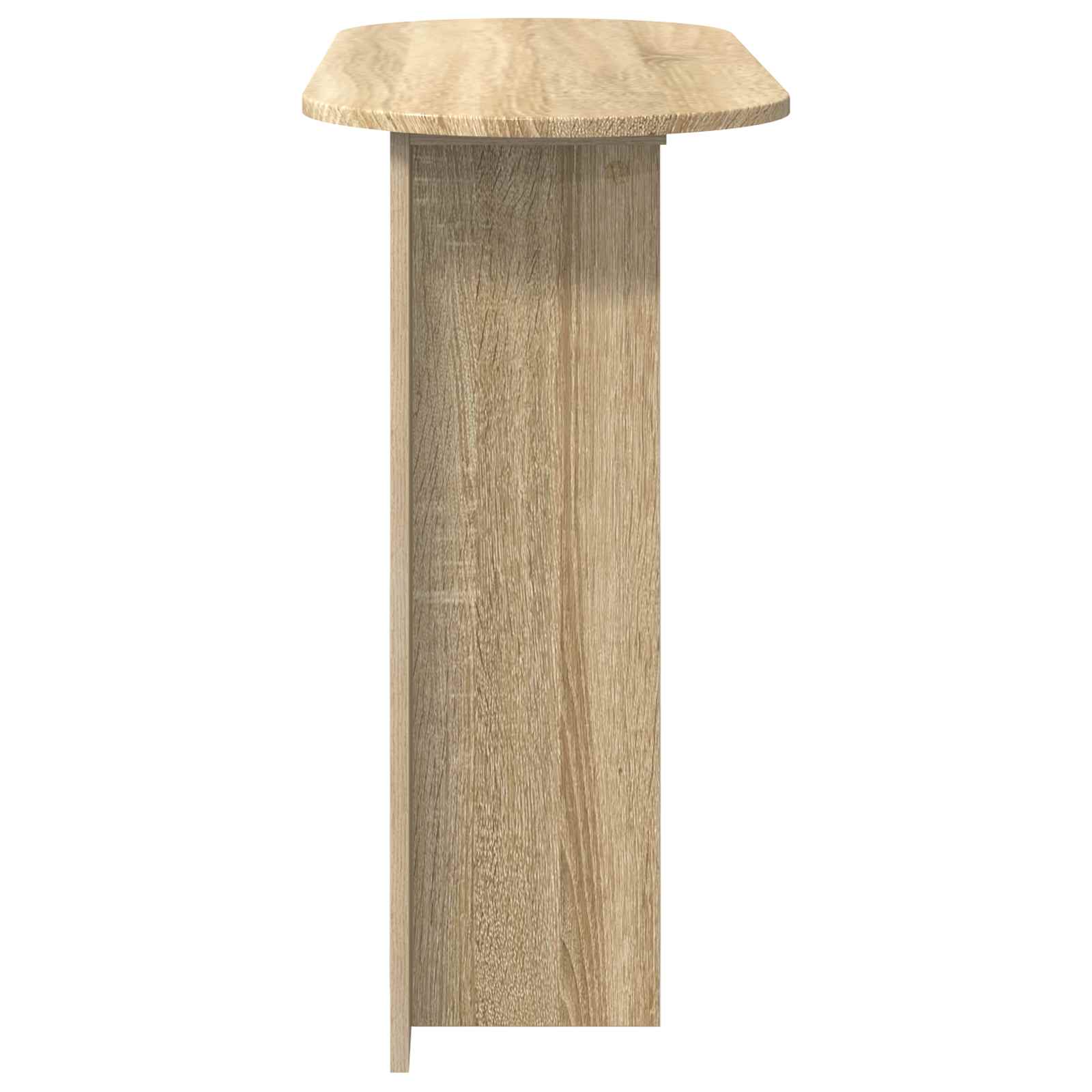 Table console Chêne Sonoma 100 x 39,5 x 75 cm Bois d'ingénierie - XIOS