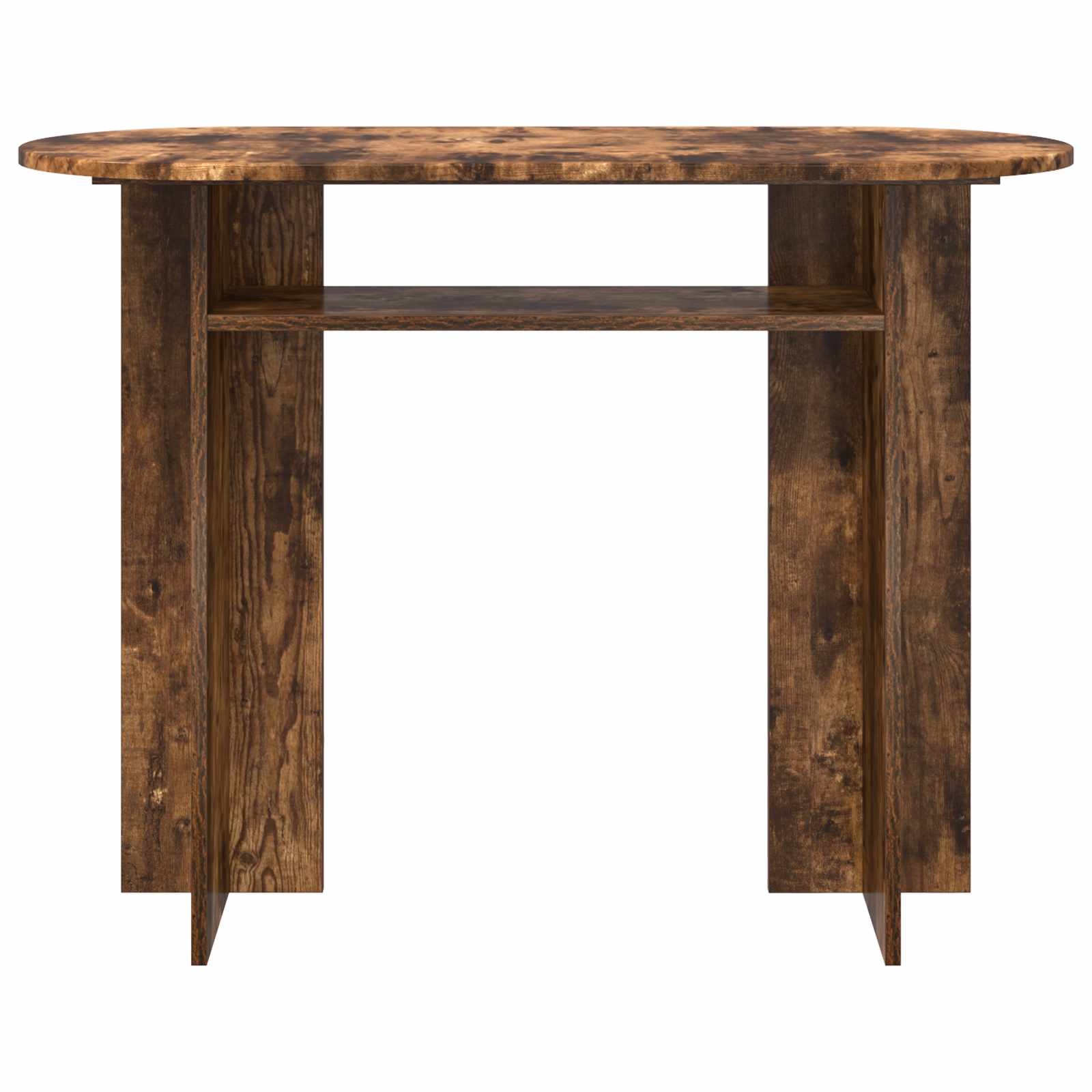 Table console Chêne fumé 100 x 39,5 x 75 cm Bois d'ingénierie - XIOS