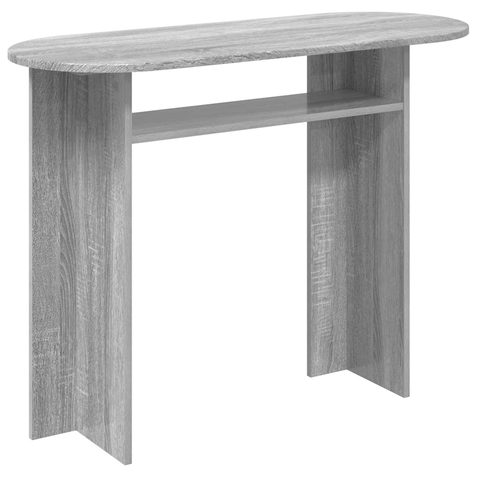Table console Sonoma gris 100 x 39,5 x 75 cm Bois d'ingénierie - XIOS