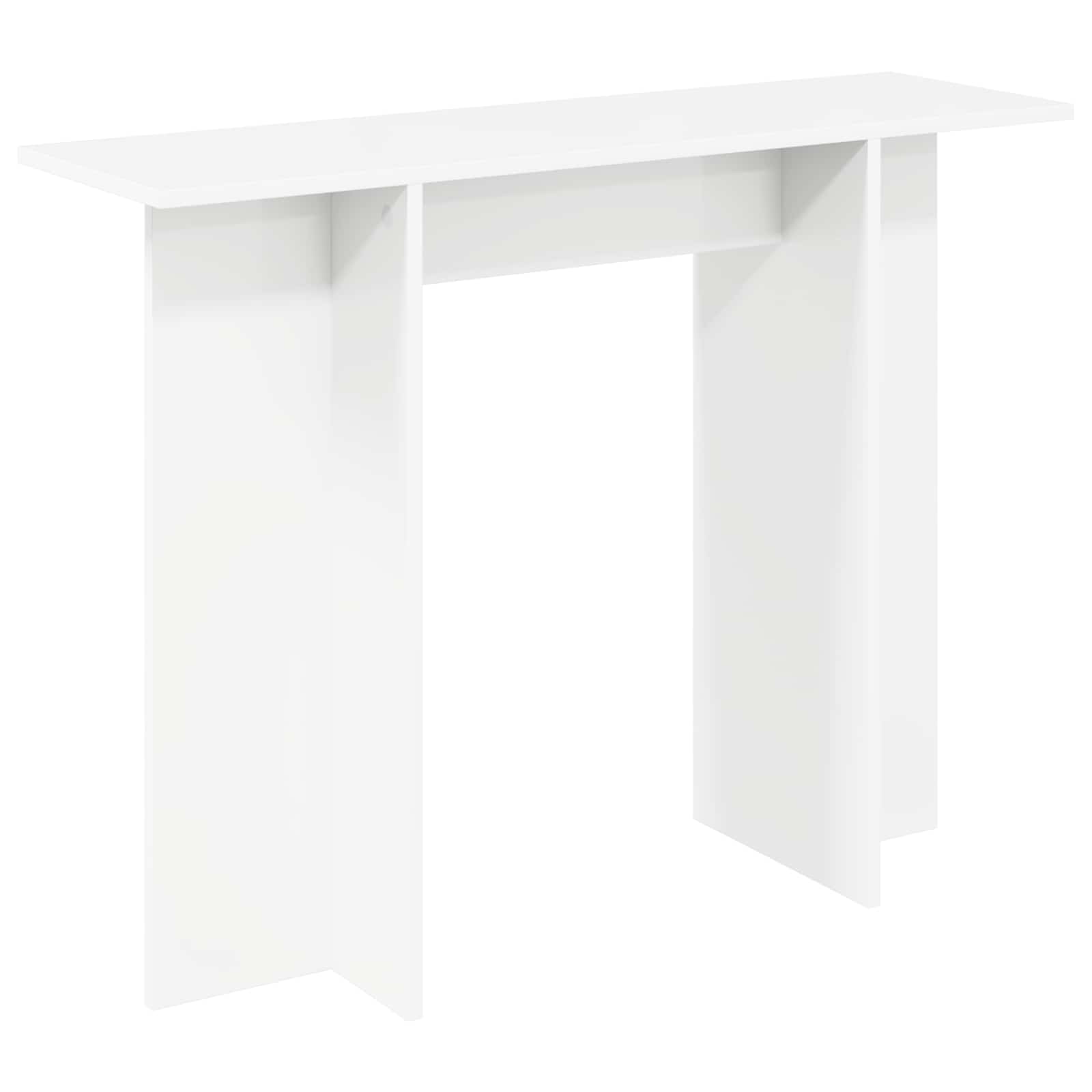 Table console Blanc 100 x 30 x 75 cm Bois d'ingénierie - XIOS