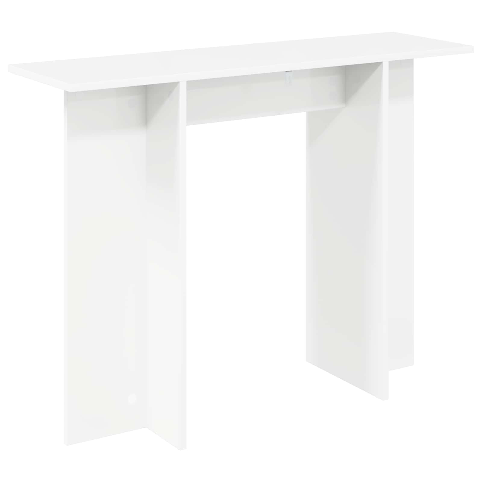 Table console Blanc 100 x 30 x 75 cm Bois d'ingénierie - XIOS