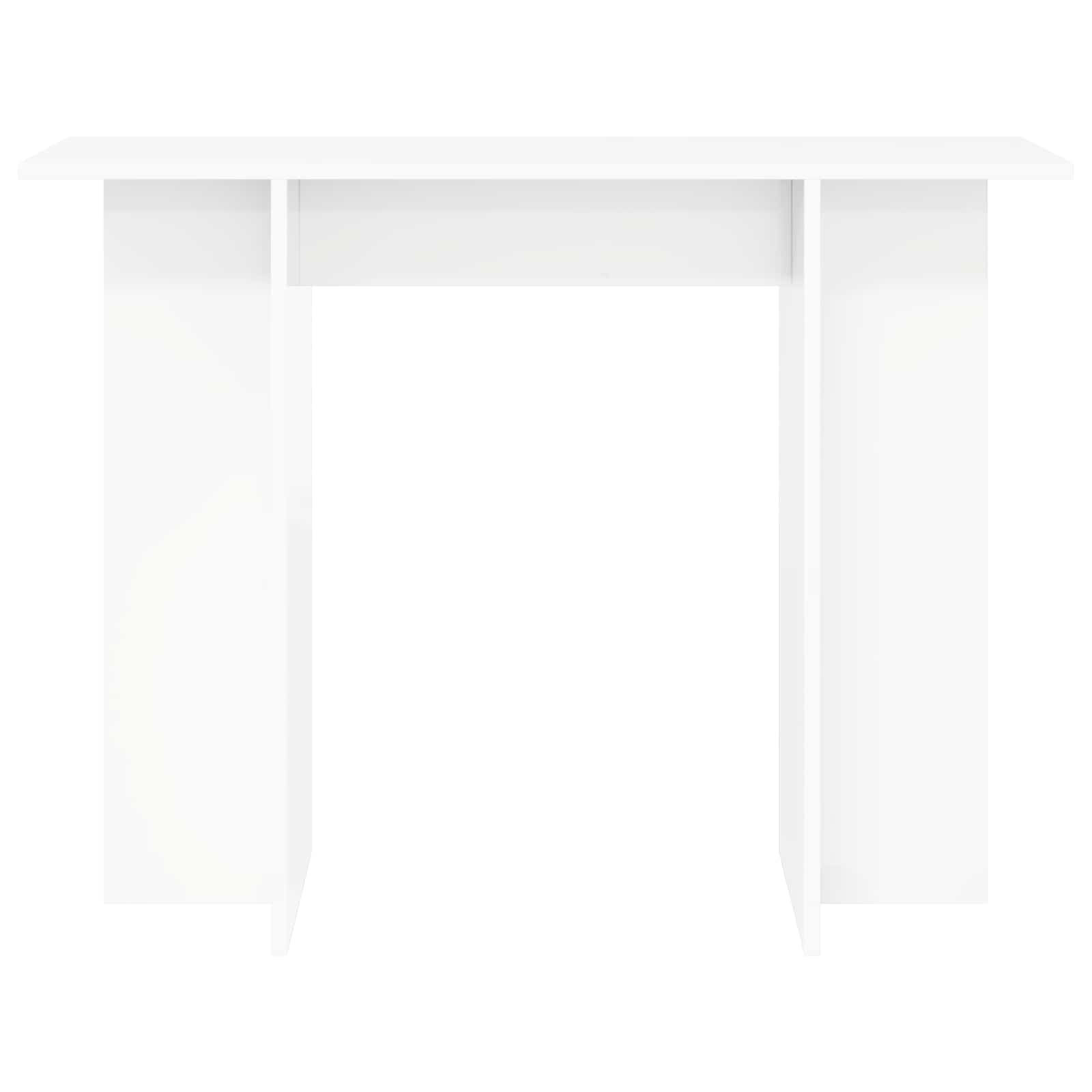 Table console Blanc 100 x 30 x 75 cm Bois d'ingénierie - XIOS
