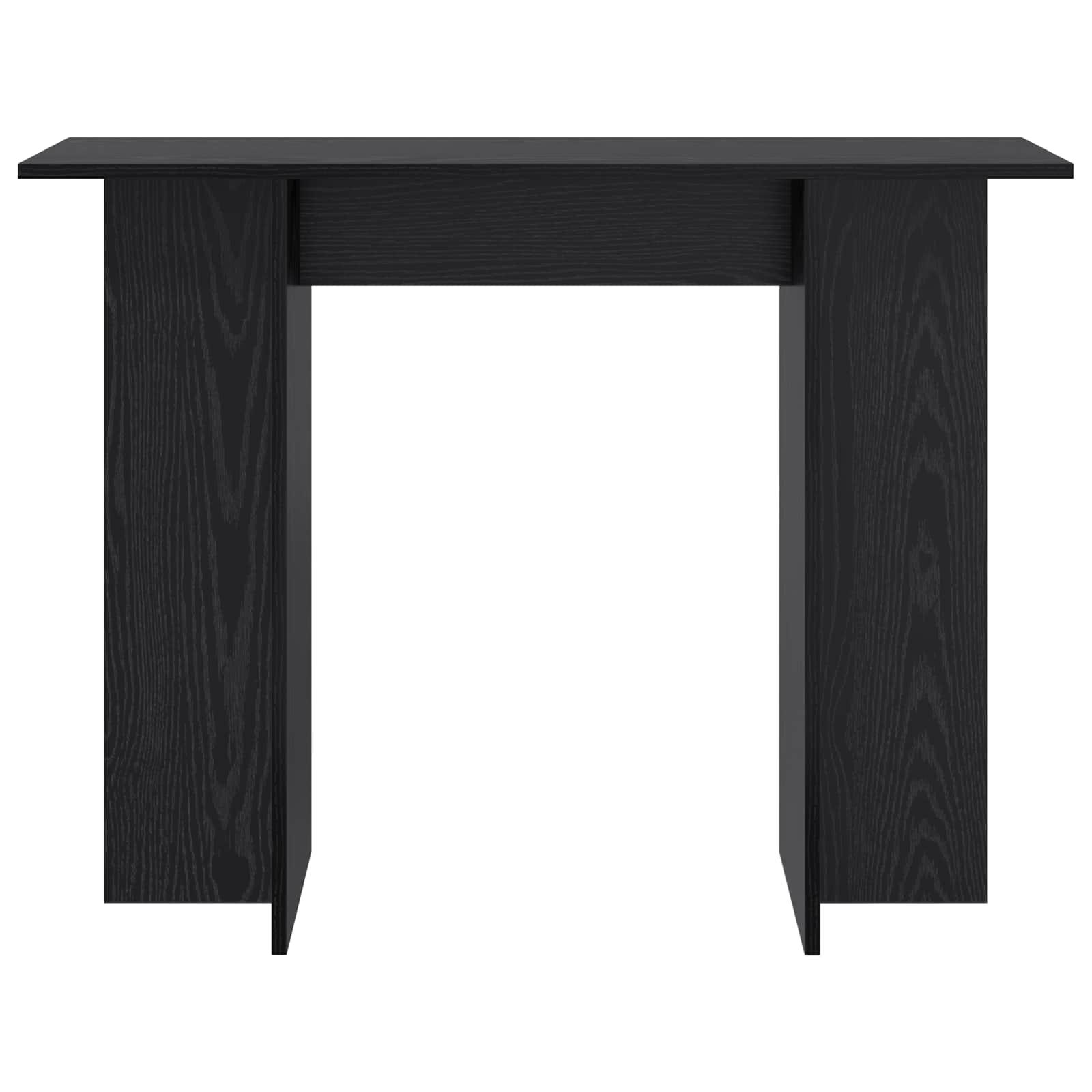 Table console Chêne noir 100 x 30 x 75 cm Bois d'ingénierie - XIOS