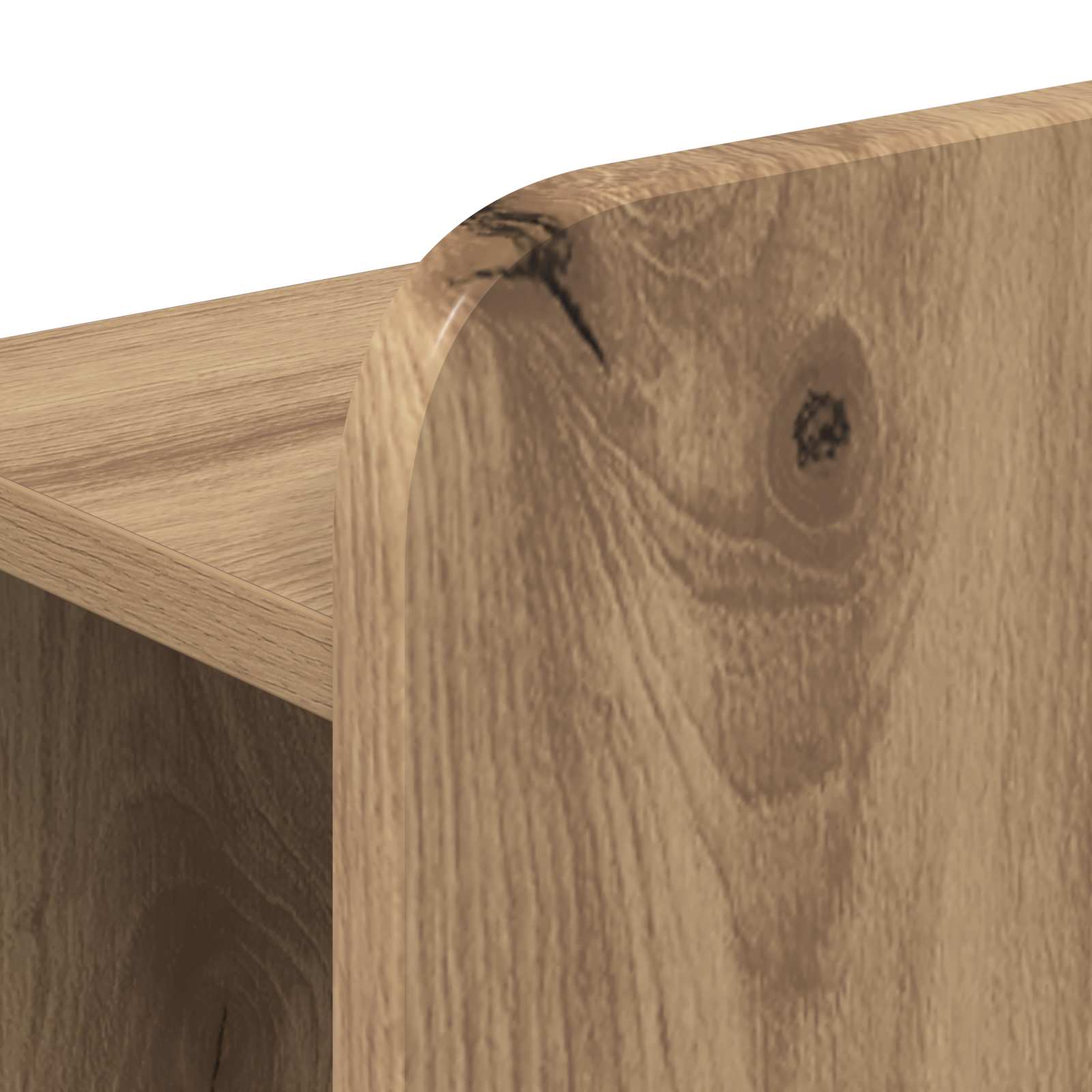 Cabinet de Tête de Lit Chêne artisanal Bois d'ingénierie - XIOS