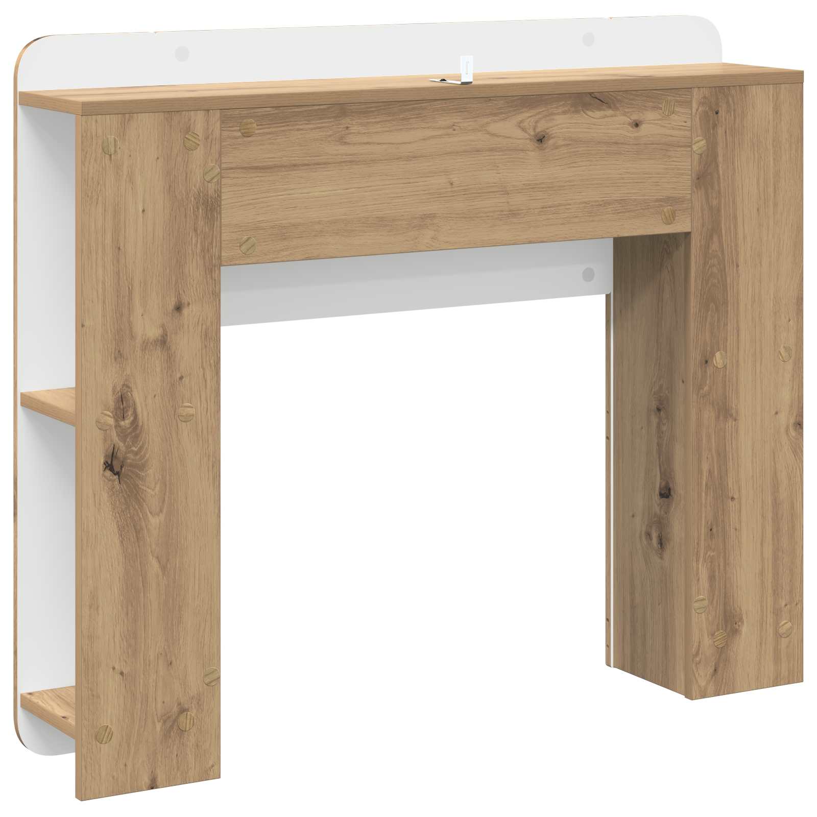Cabinet de Tête de Lit Chêne artisanal Bois d'ingénierie - XIOS