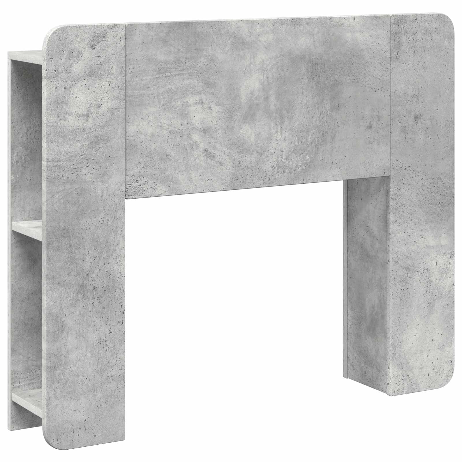 Cabinet de Tête de Lit Gris béton Bois d'ingénierie - XIOS