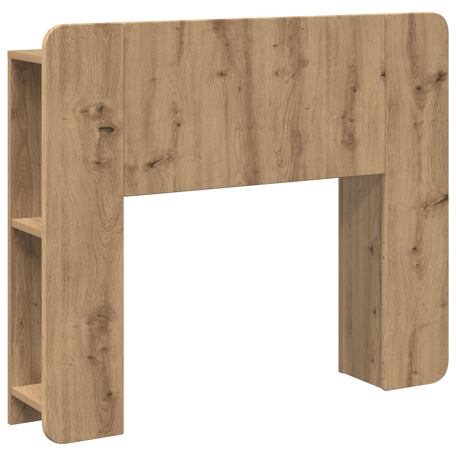 Cabinet de Tête de Lit Chêne Artisanal 119,5 x 18,5 x 80 cm - XIOS