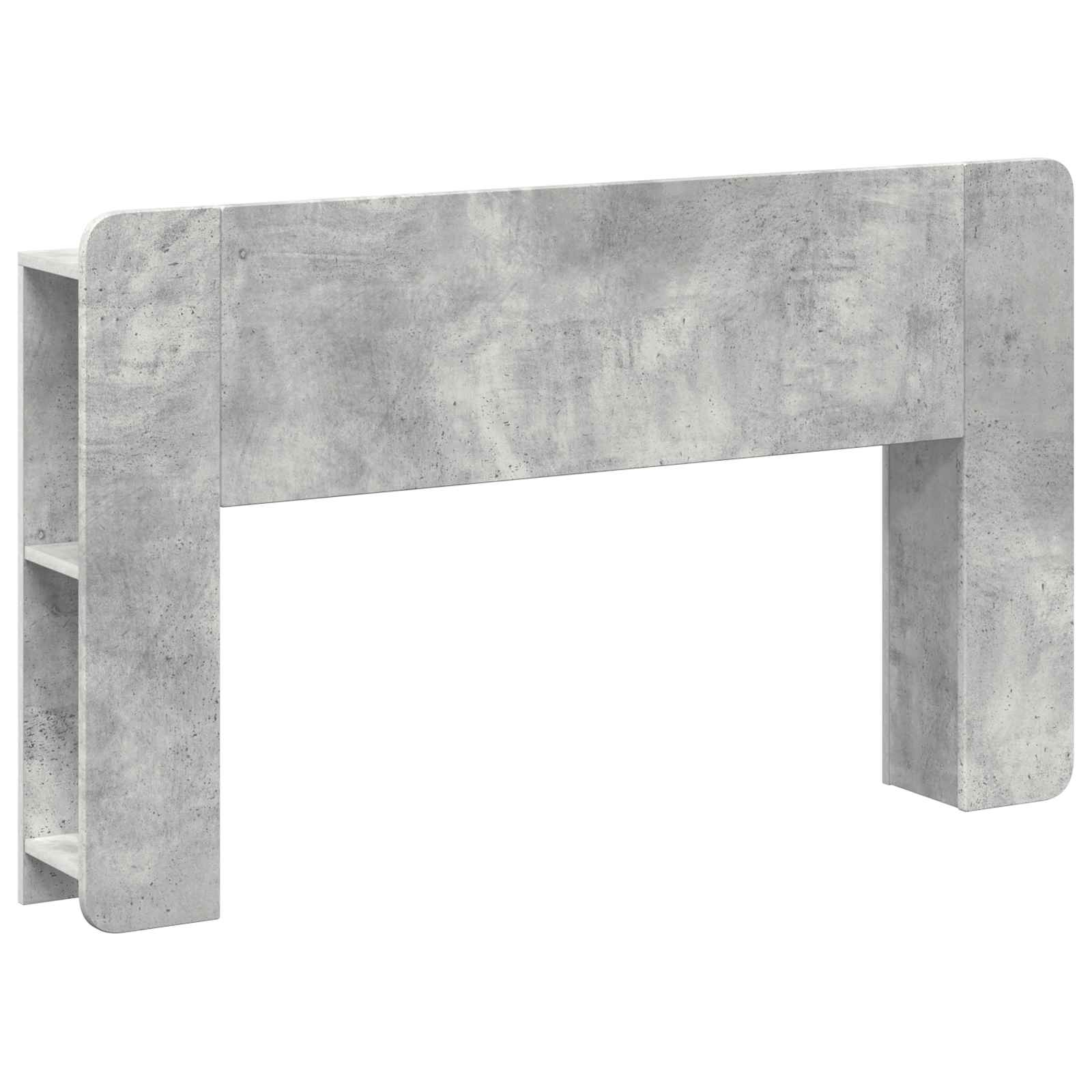 Cabinet de Tête de Lit Gris béton Bois d'ingénierie - XIOS
