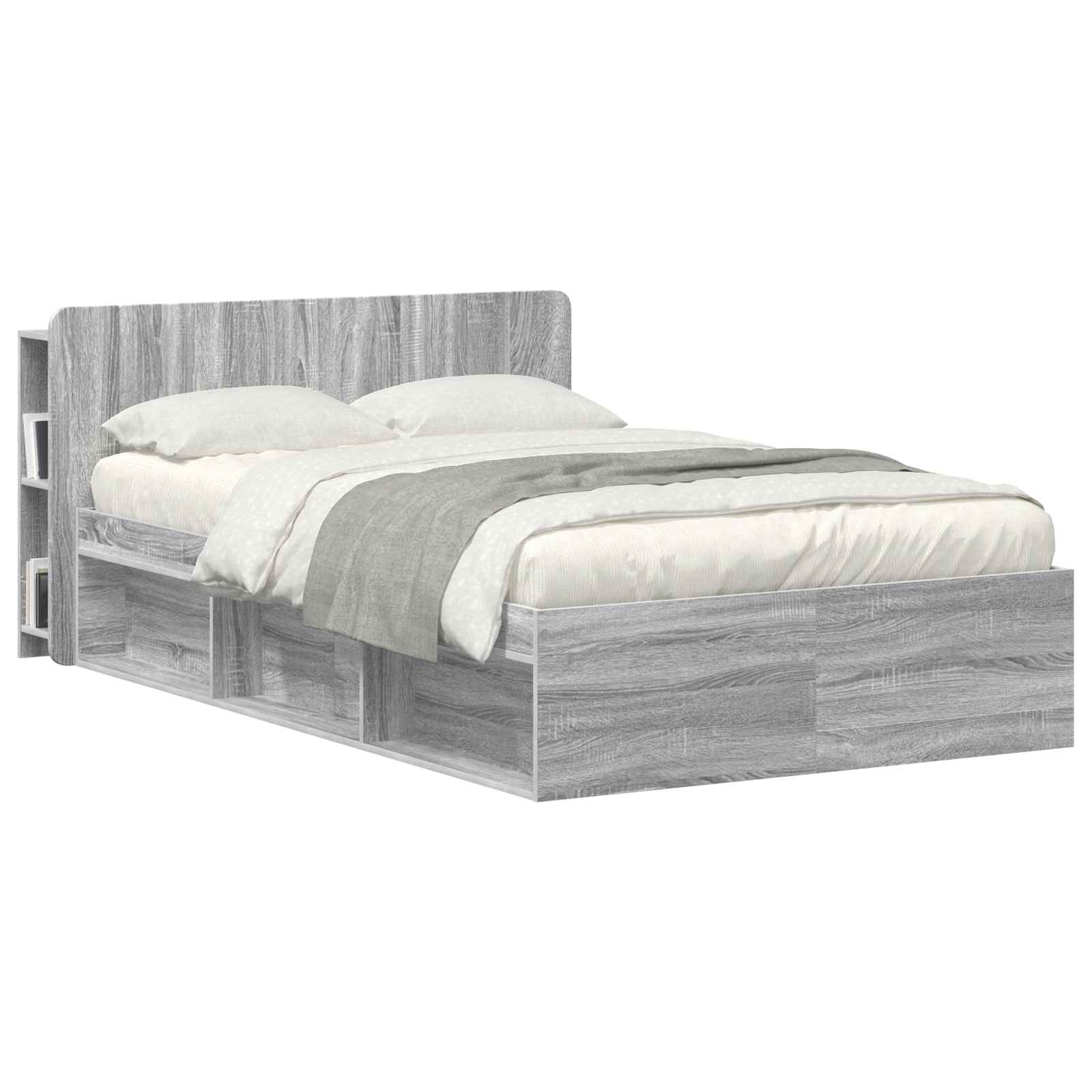 Cabinet de Tête de Lit Sonoma gris Bois d'ingénierie - XIOS