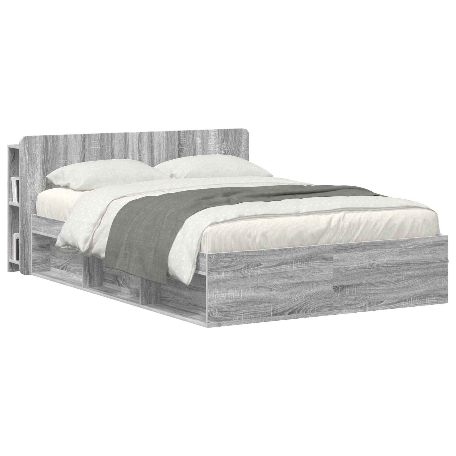 Cabinet de Tête de Lit Sonoma gris Bois d'ingénierie - XIOS