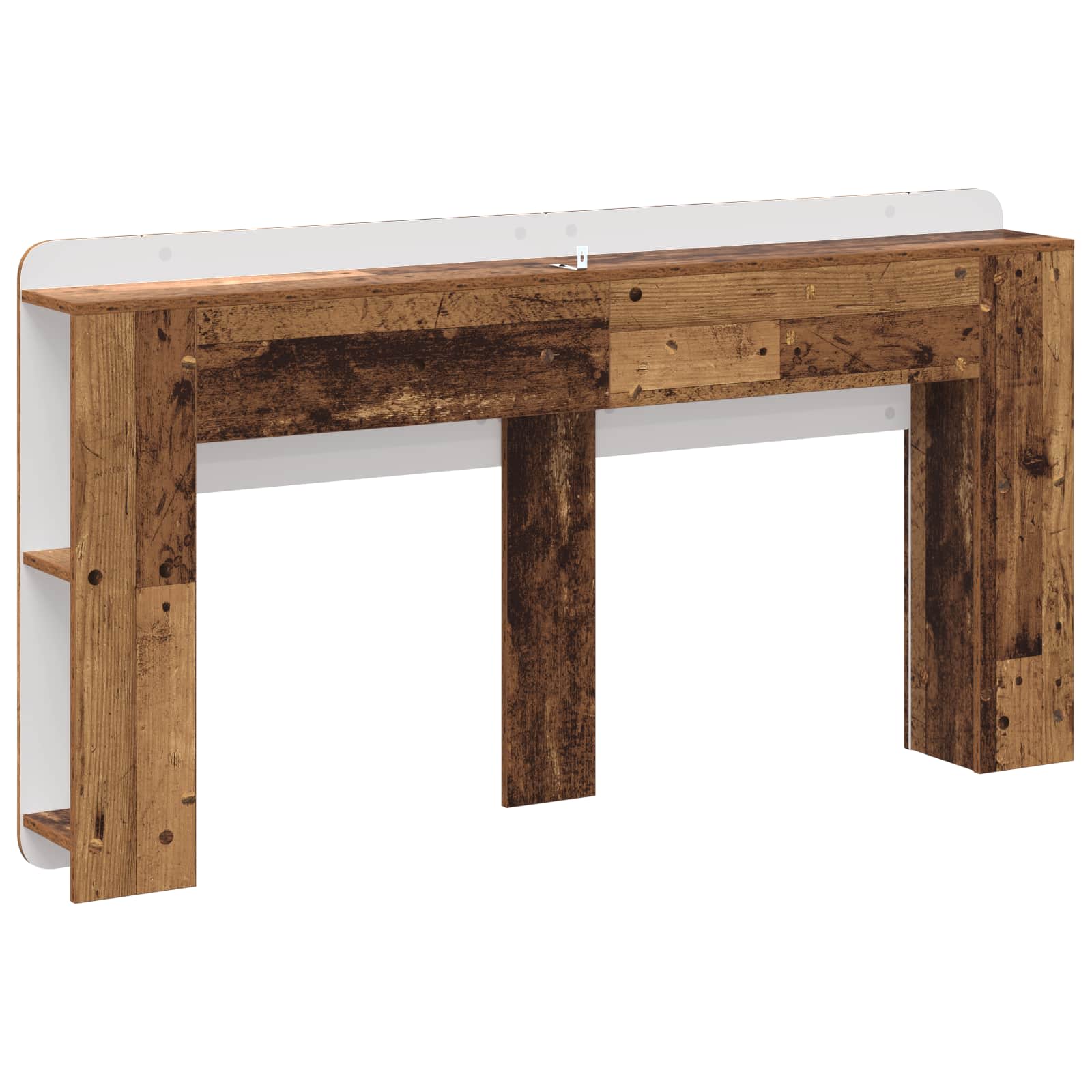 Cabinet de Tête de Lit Bois ancien Bois d'ingénierie - XIOS