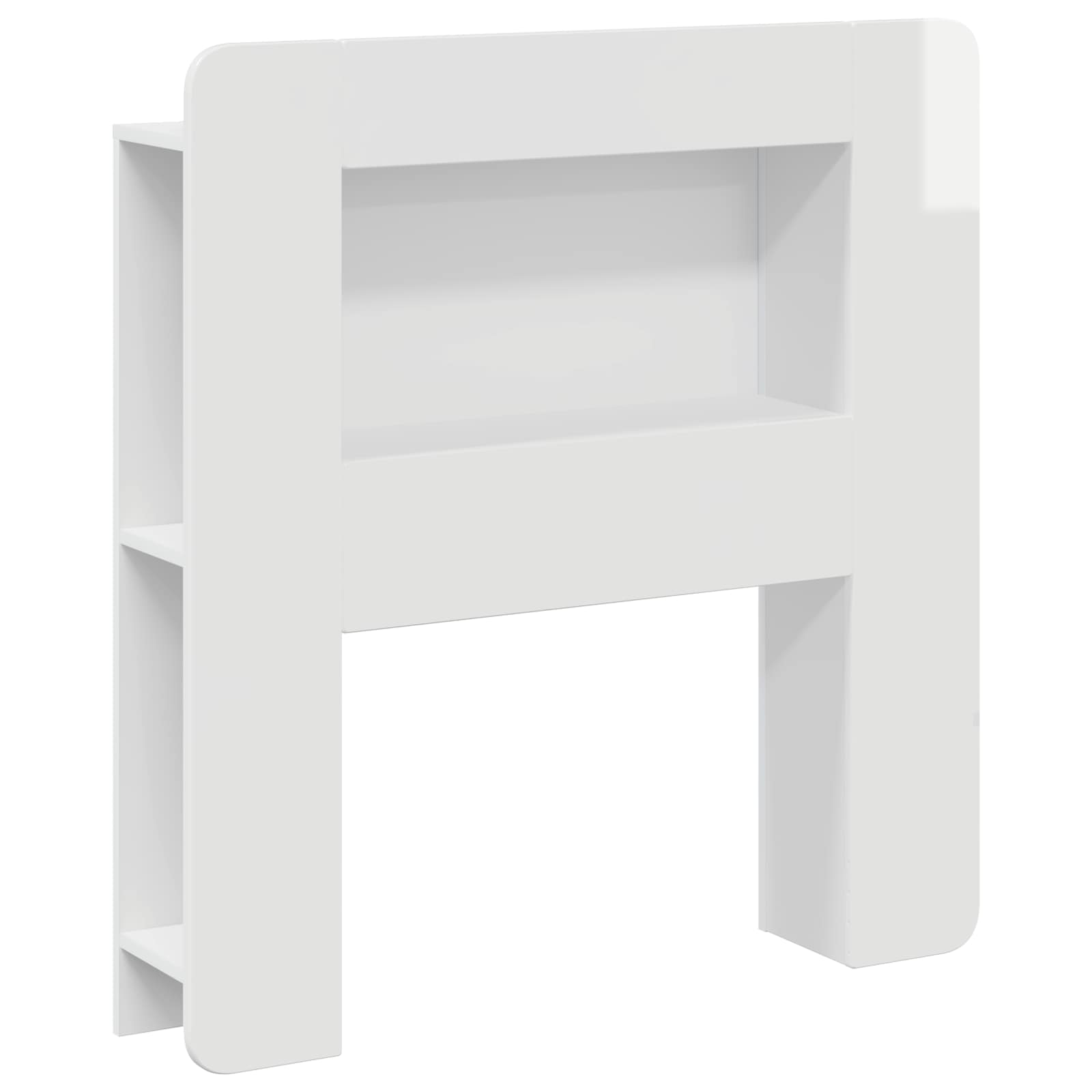 Cabinet de Tête de Lit Blanc brillant Bois d’ingénierie - XIOS