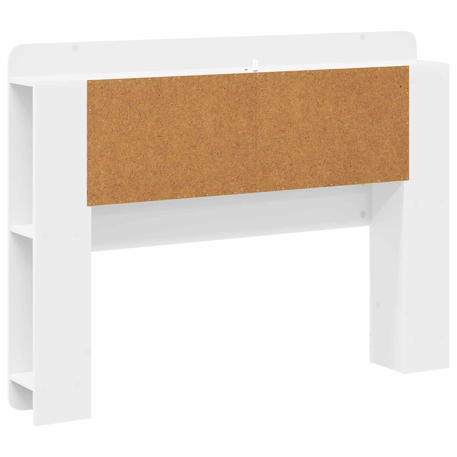 Cabinet de Tête de Lit avec stockage Blanc Bois d’ingénierie - XIOS