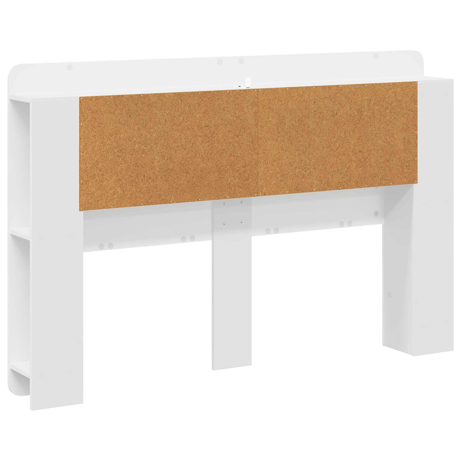 Cabinet de Tête de Lit Blanc brillant Bois d’ingénierie - XIOS