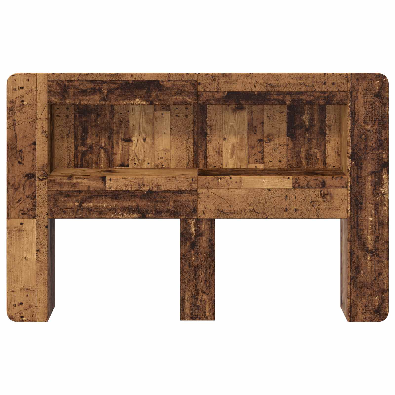 Cabinet de Tête de Lit Bois ancien Bois d’ingénierie - XIOS