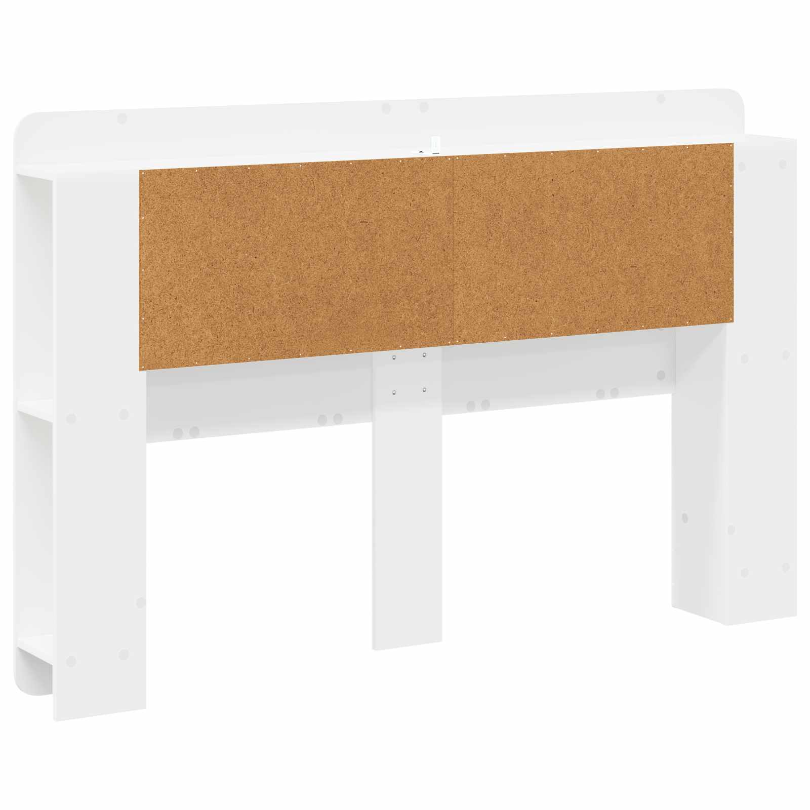 Cabinet de Tête de Lit avec stockage Blanc Bois d’ingénierie - XIOS