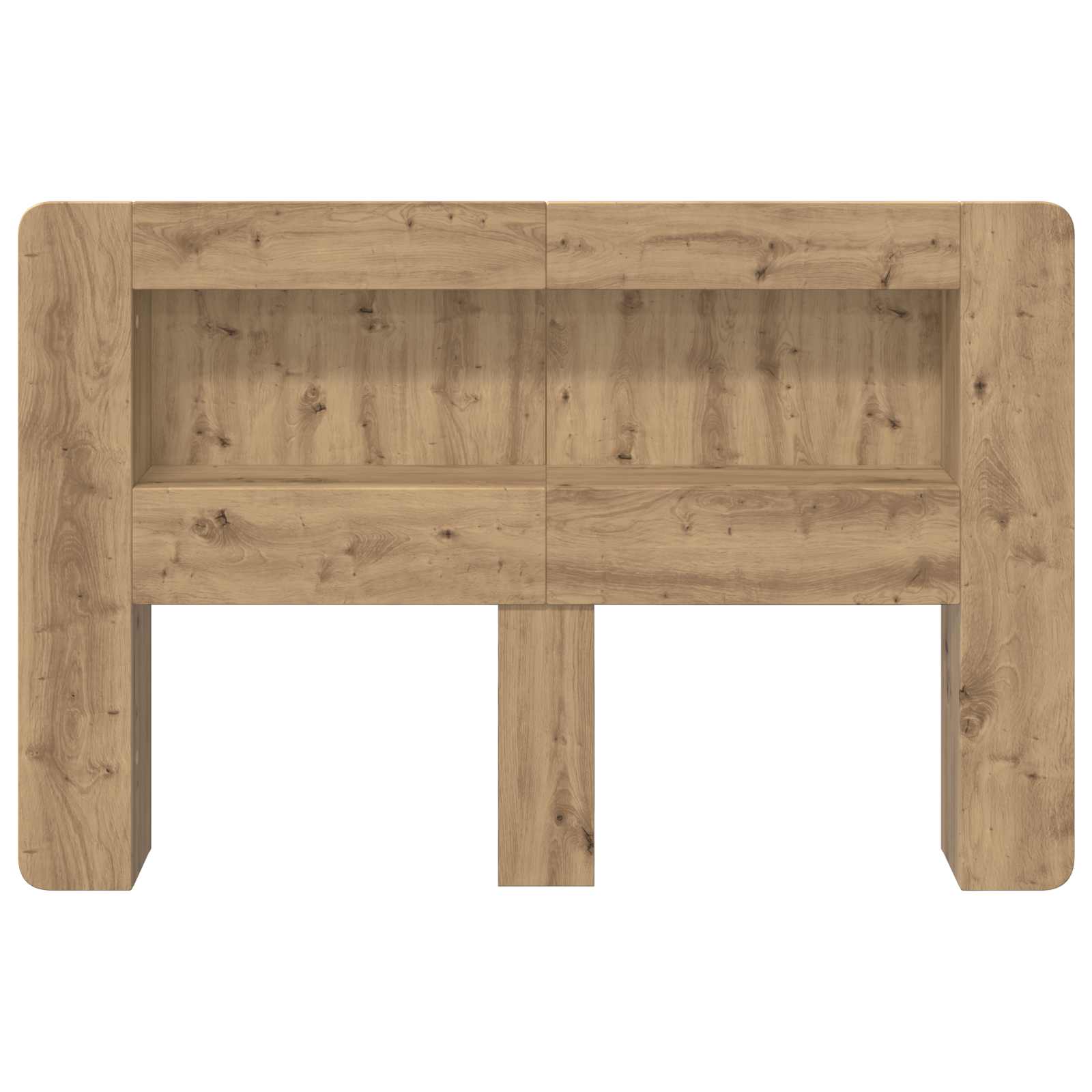 Cabinet de Tête de Lit Chêne artisanal Bois d’ingénierie - XIOS