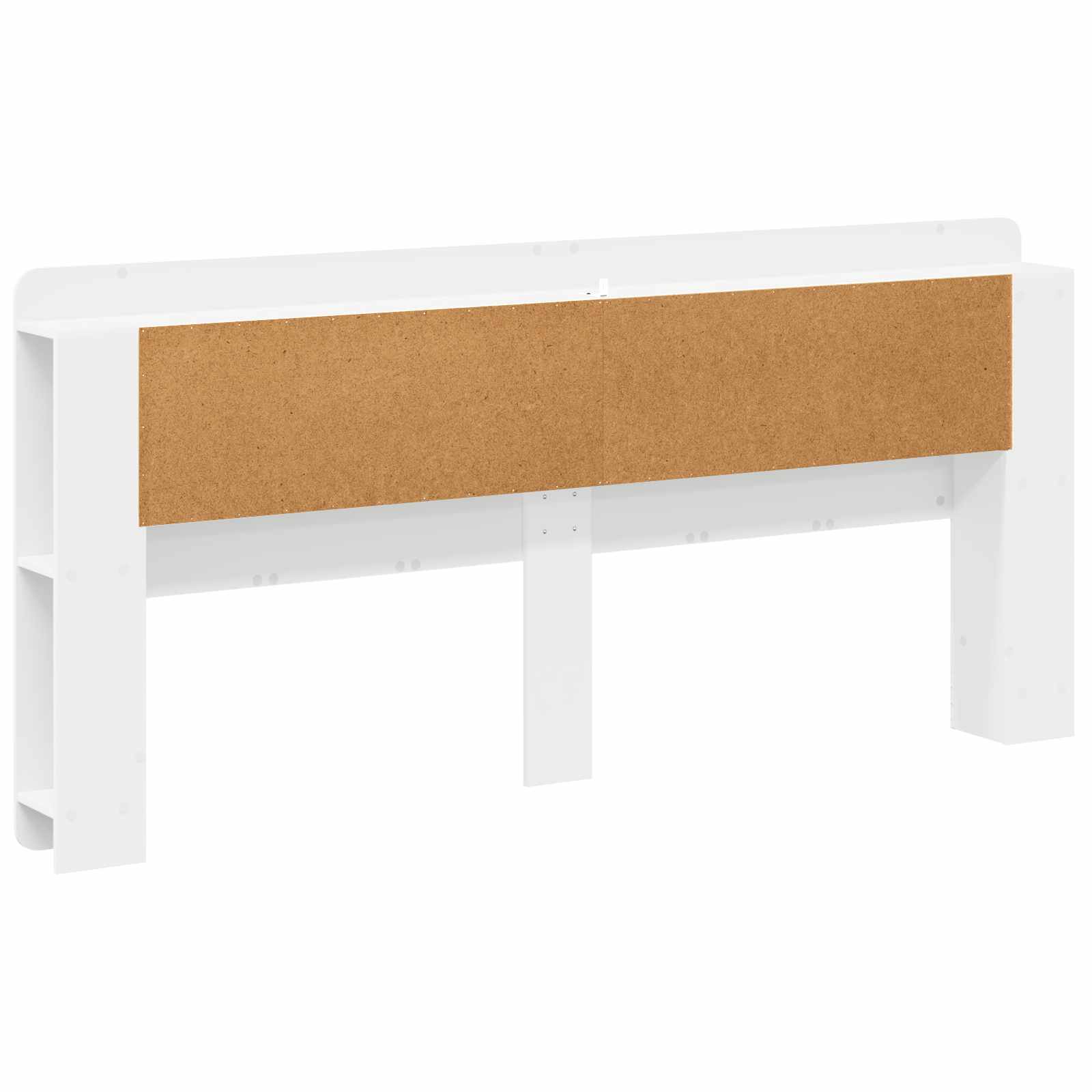 Cabinet de Tête de Lit avec stockage Blanc Bois d’ingénierie - XIOS