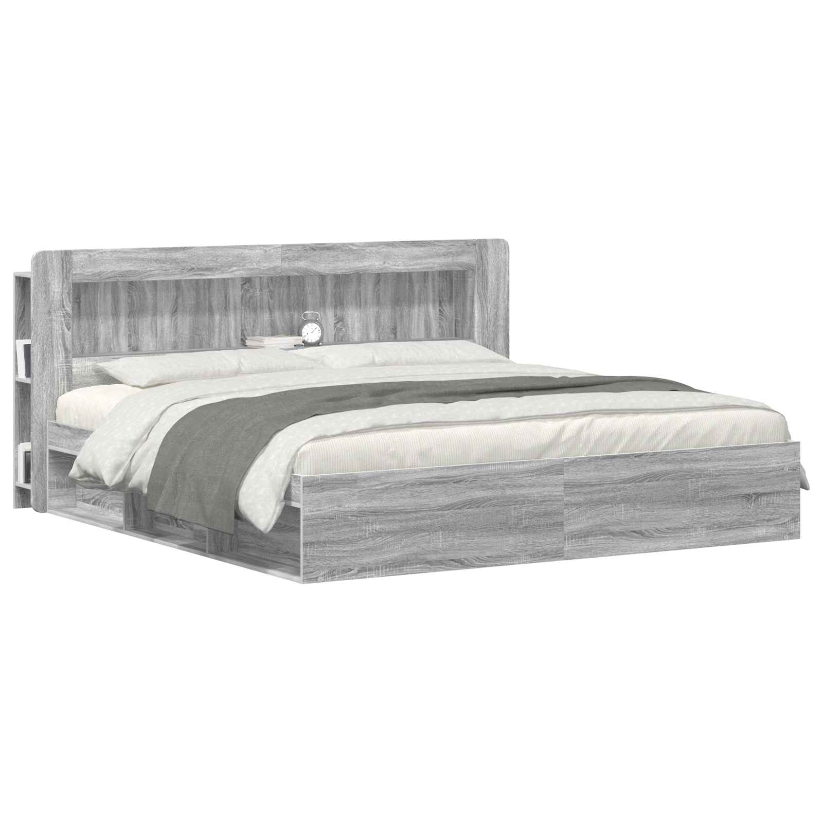 Cabinet de Tête de Lit Sonoma gris Bois d’ingénierie - XIOS