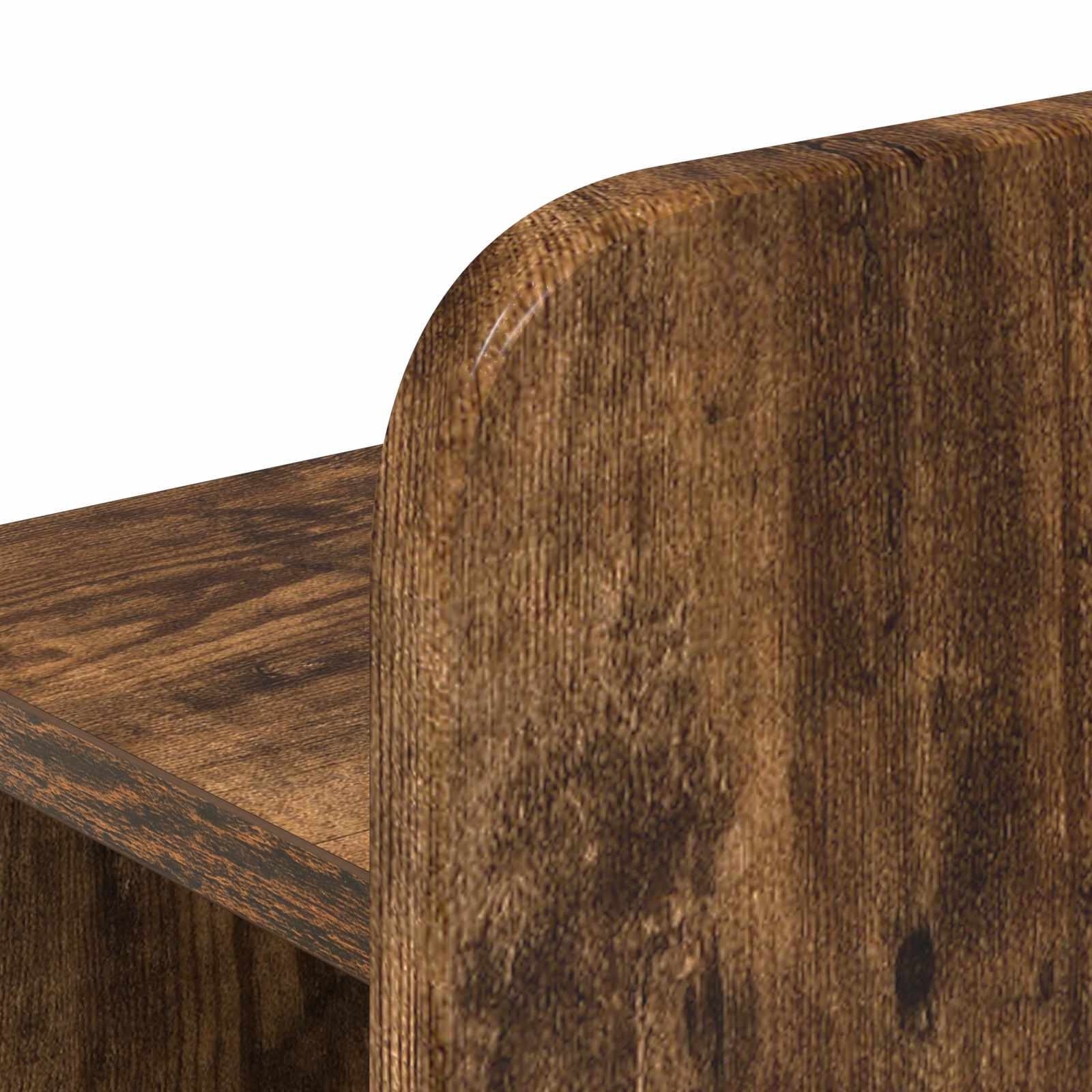 Cabinet de Tête de Lit Chêne Fumé 215 x 18,5 x 100 cm - XIOS
