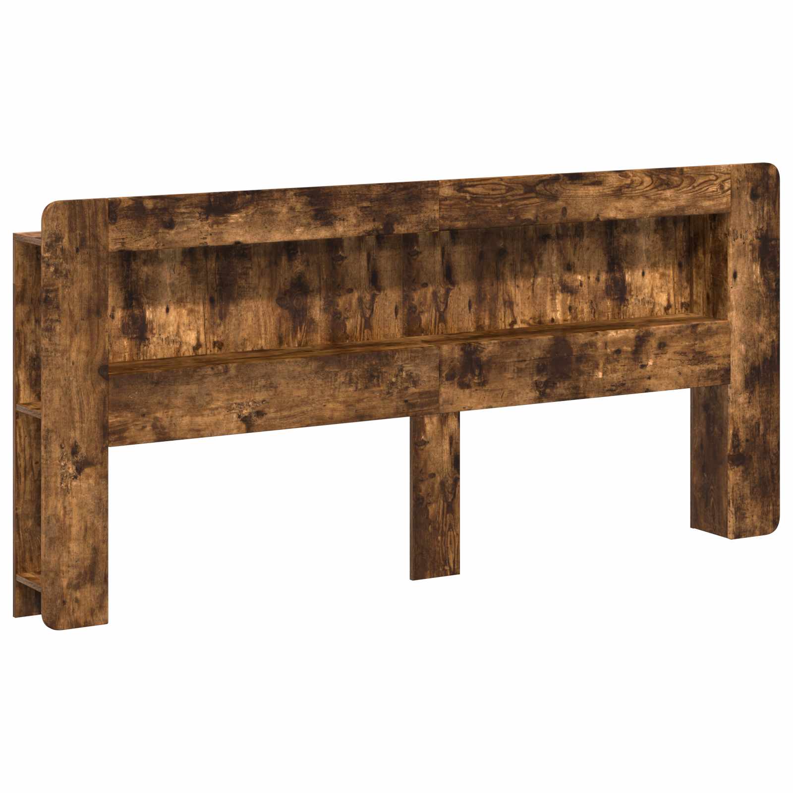 Cabinet de Tête de Lit Chêne Fumé 215 x 18,5 x 100 cm - XIOS