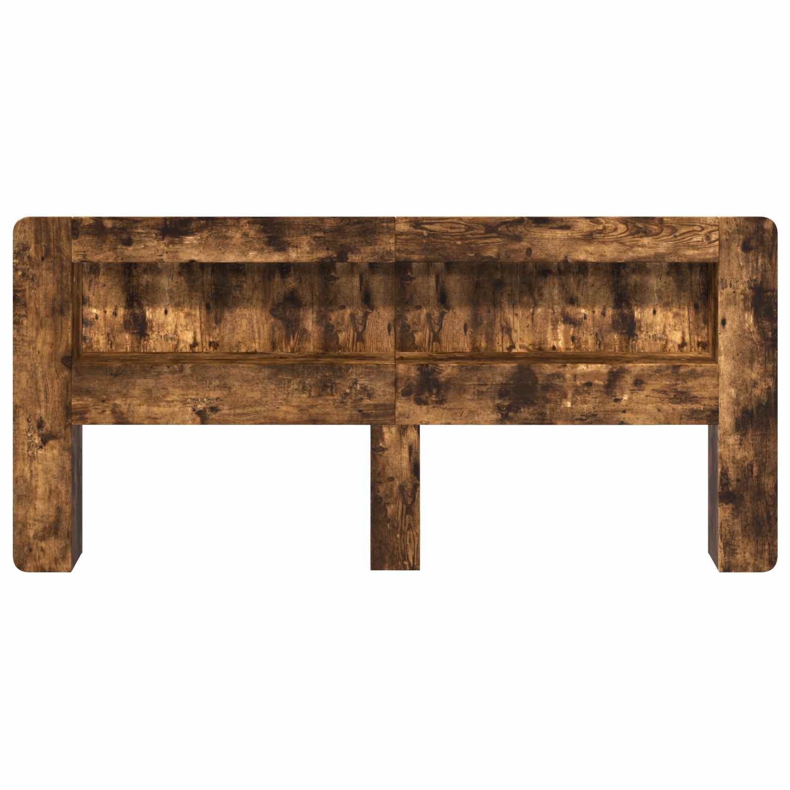 Cabinet de Tête de Lit Chêne Fumé 215 x 18,5 x 100 cm - XIOS