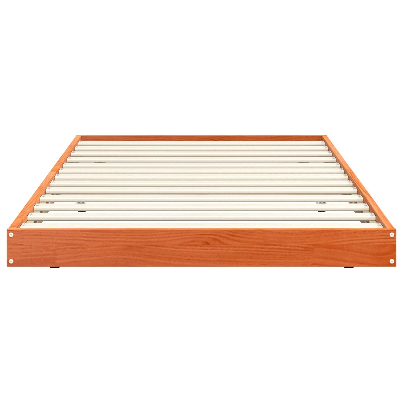 Cadre de lit Cire marron 90 x 200 cm Bois de pin massif - XIOS