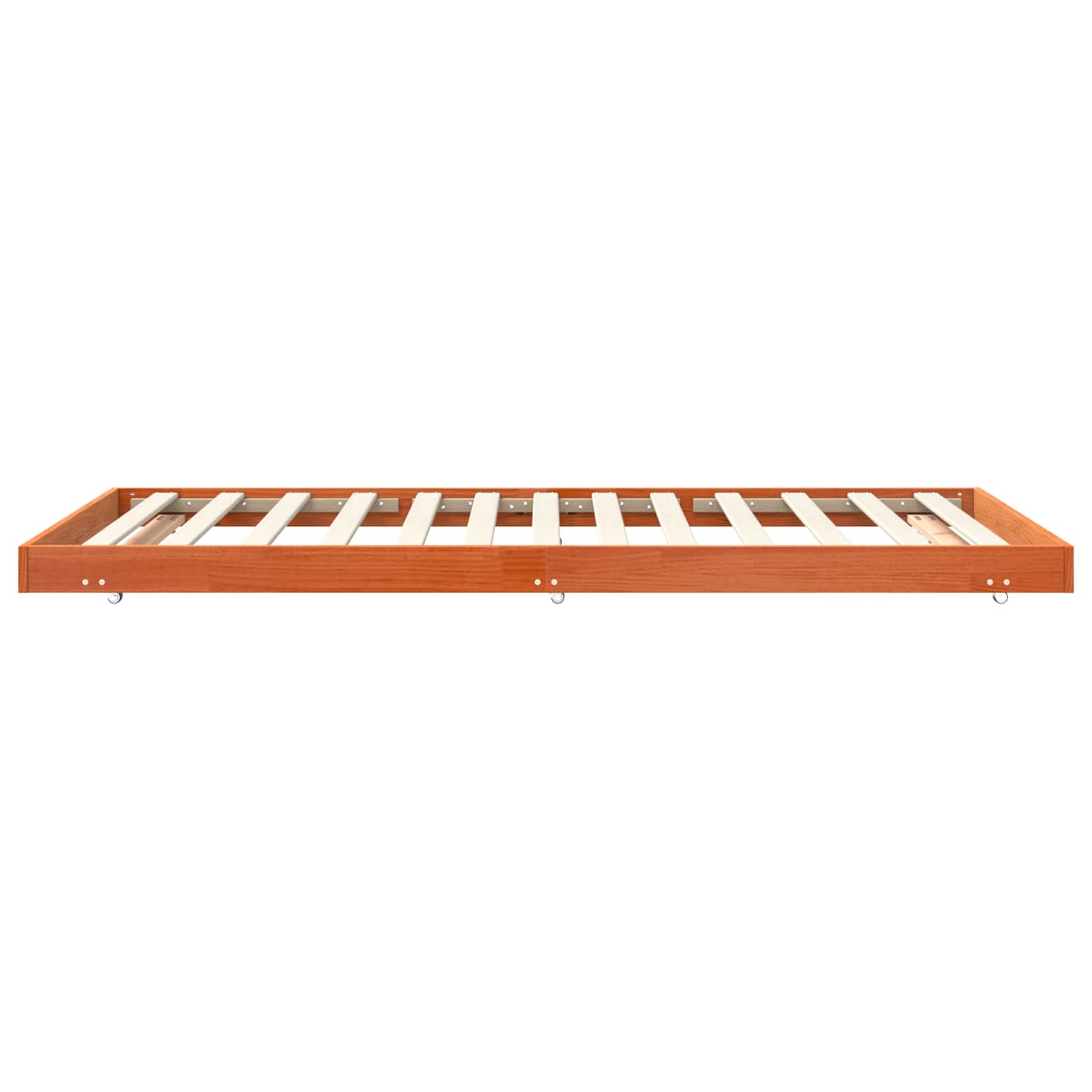 Cadre de lit Cire marron 90 x 200 cm Bois de pin massif - XIOS