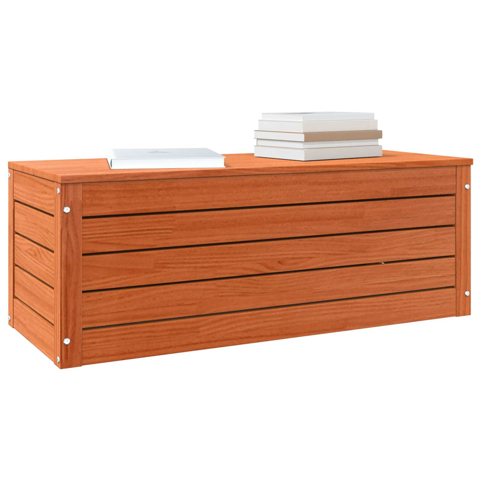 Boîte de rangement avec stockage Cire marron 89 x 36,5 x 33 cm - XIOS