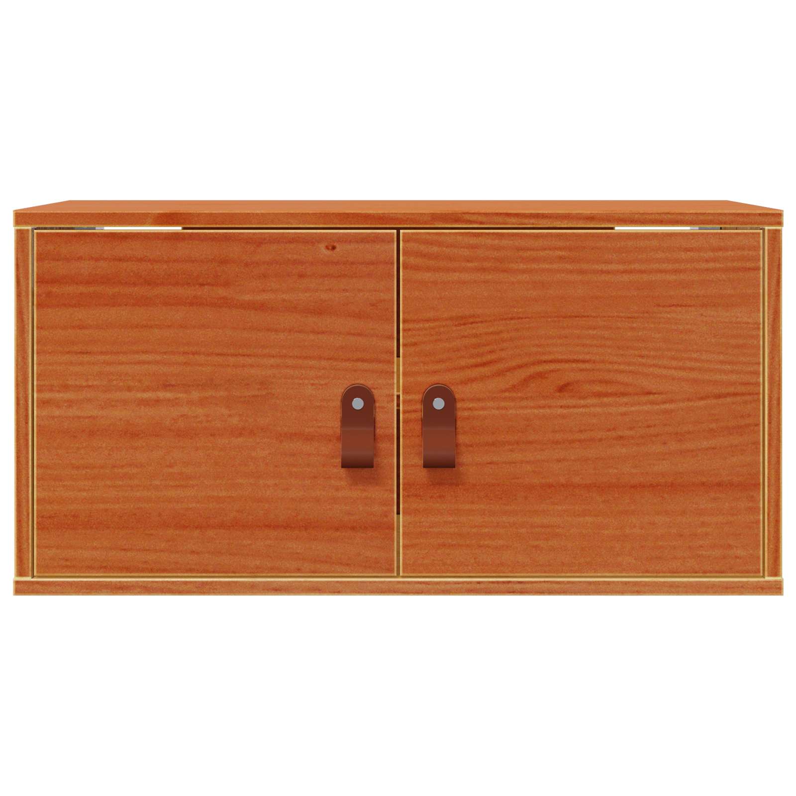 Meuble mural avec étagère 2 pcs Cire marron 60 x 30 x 30 cm - XIOS