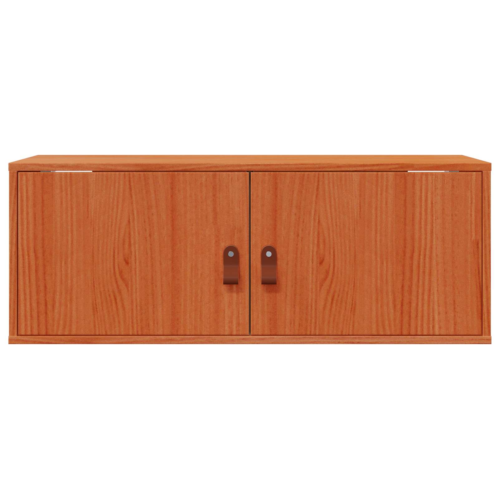 Meuble mural avec étagère 2 pcs Cire marron 80 x 30 x 30 cm - XIOS