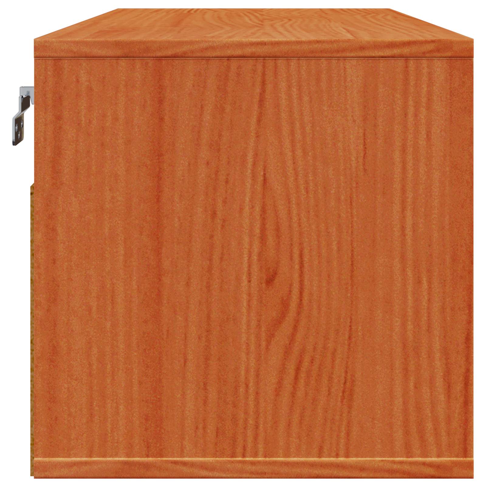 Meuble mural avec étagère 2 pcs Cire marron 80 x 30 x 30 cm - XIOS