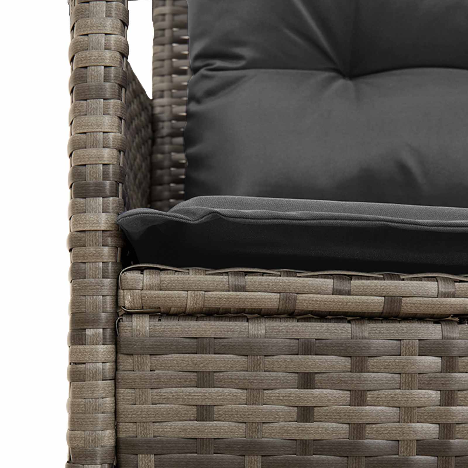 Ensemble de canapé de jardin avec coussin 2 pcs polyrotin - XIOS