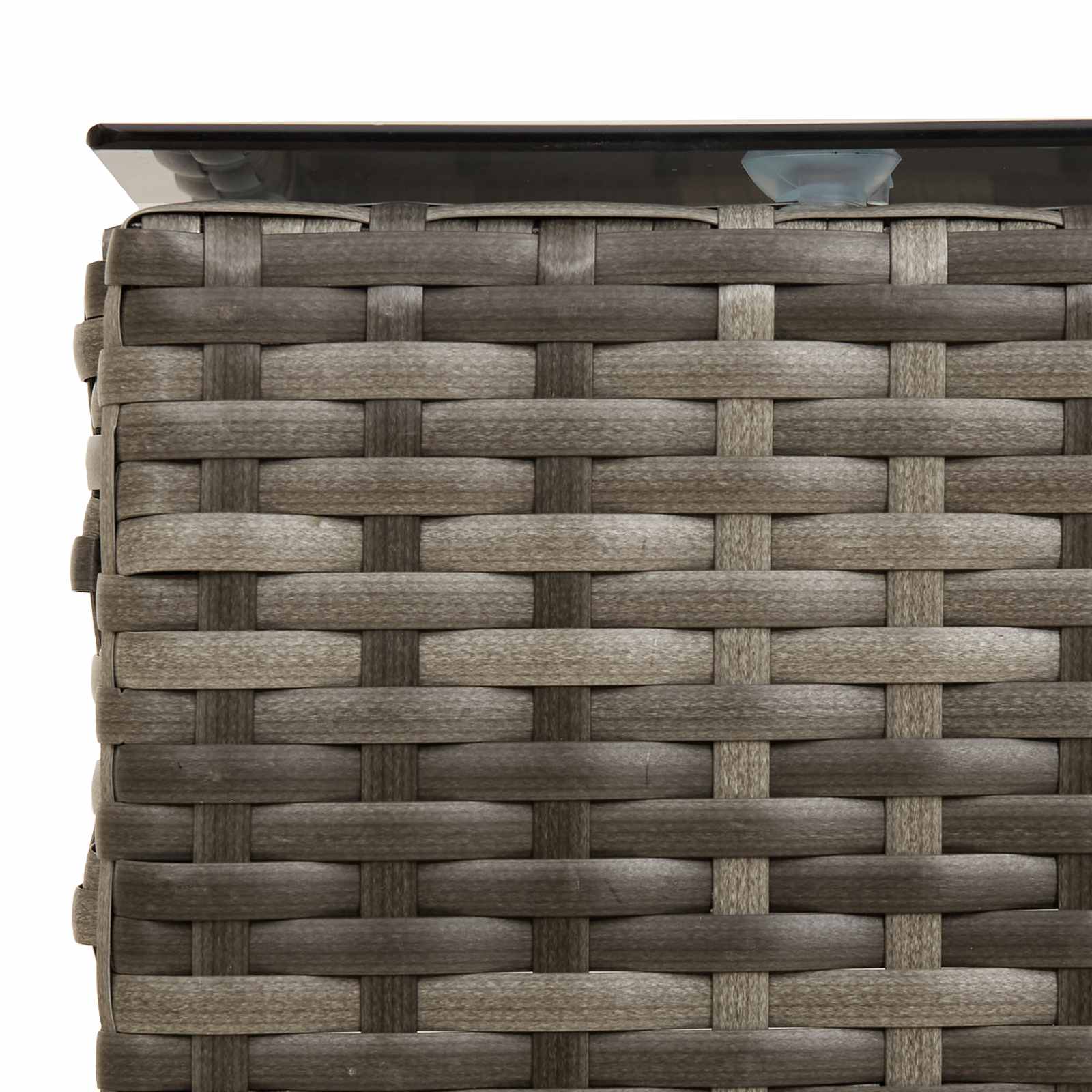 Ensemble de canapé de jardin avec coussin 2 pcs polyrotin - XIOS